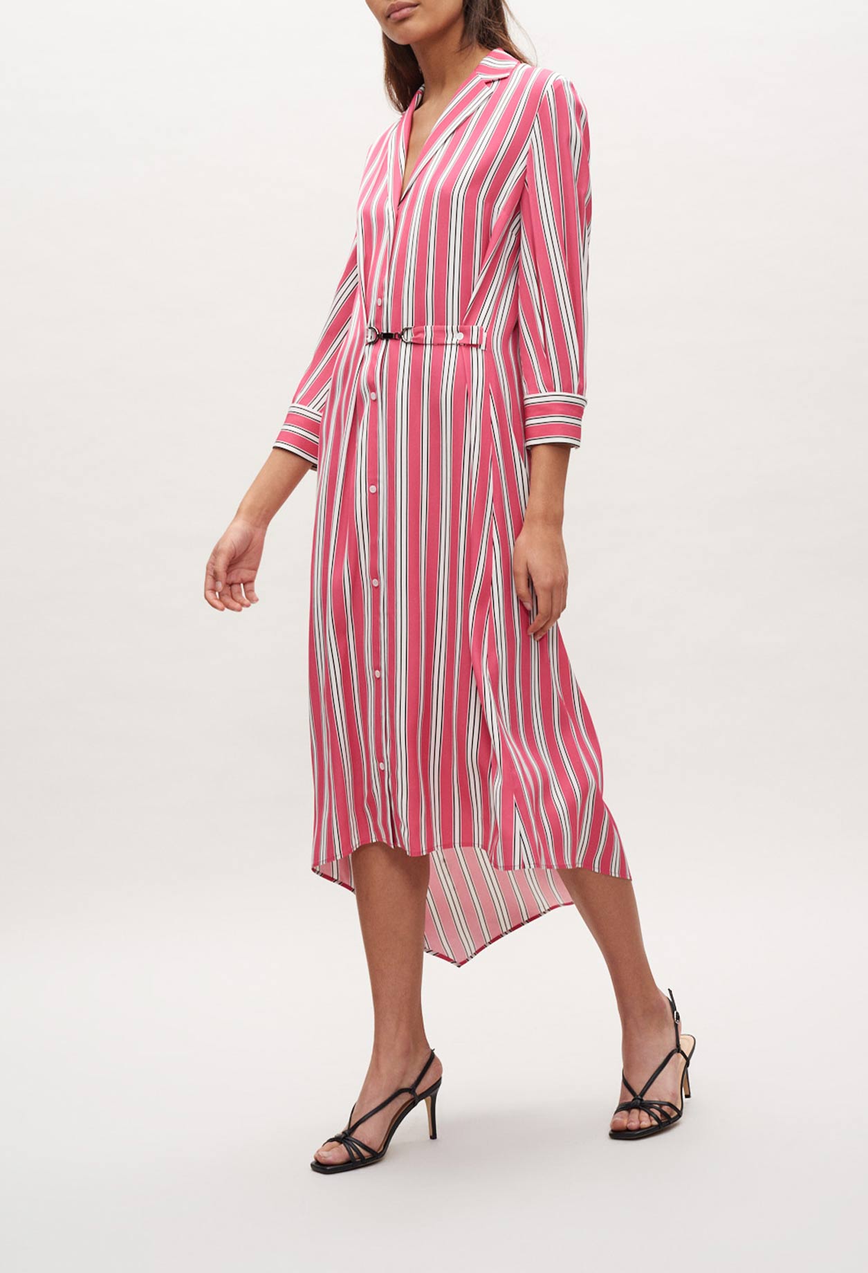 Robe midi à rayures Faume - seconde main