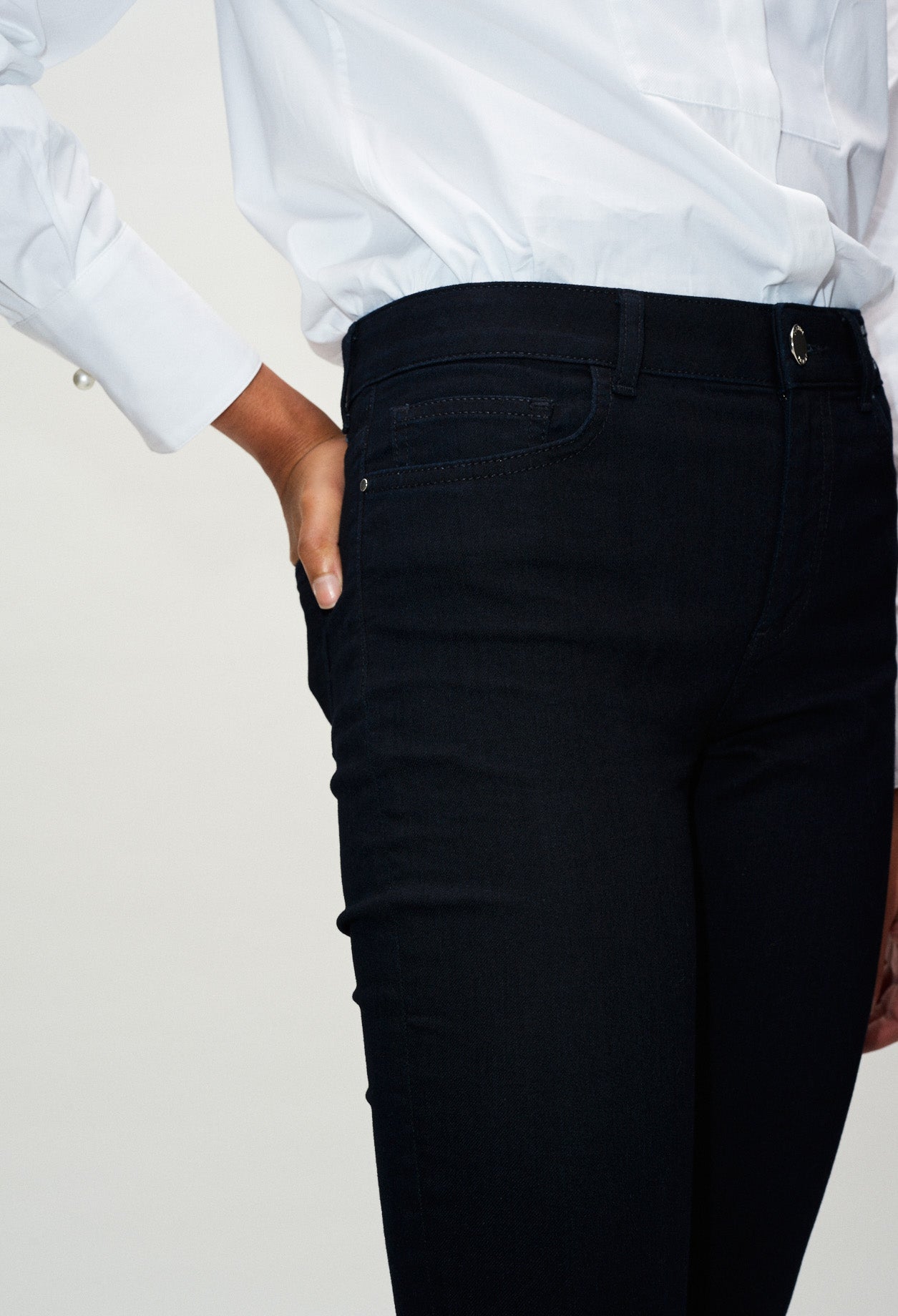 Jean skinny noir Faume - seconde main