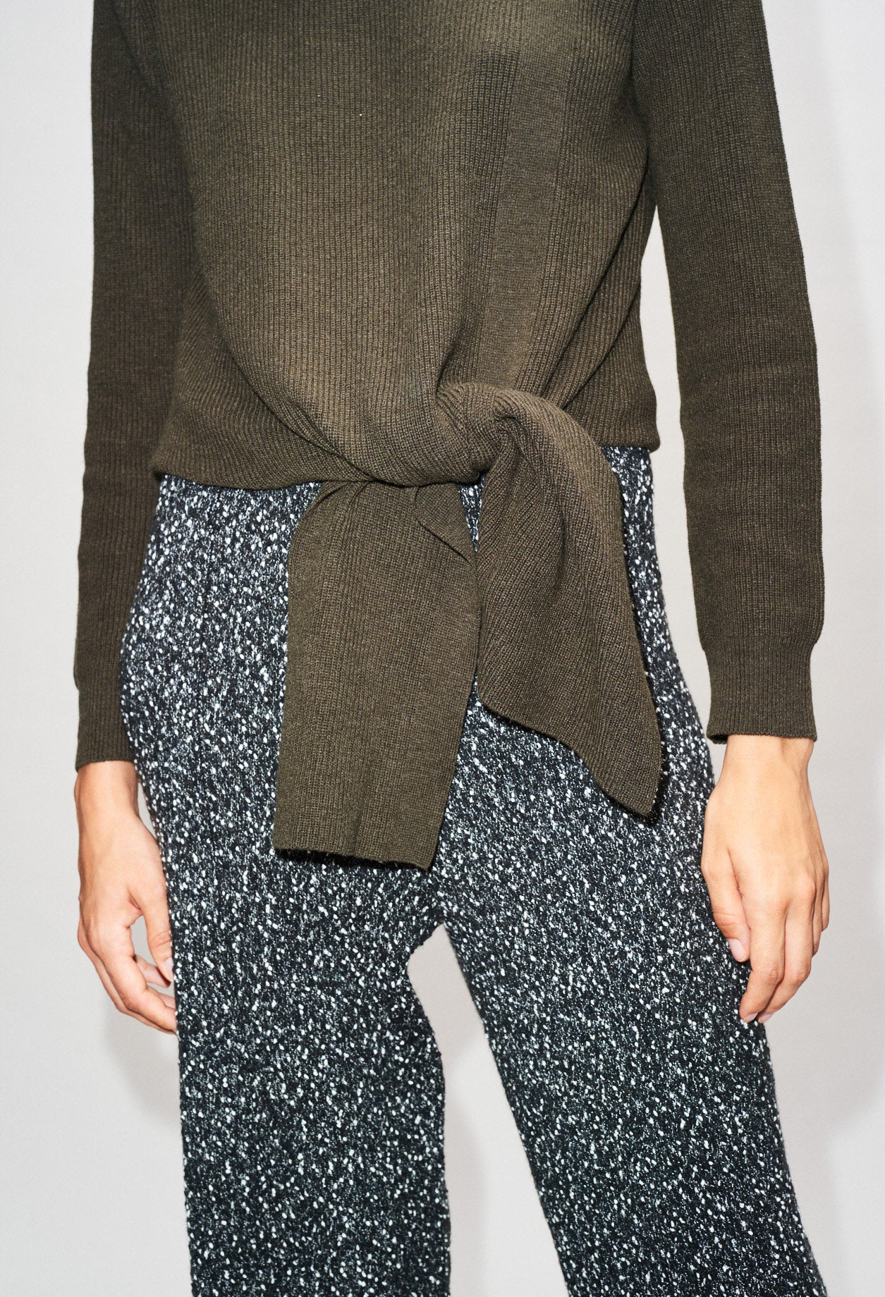 Pull détail nœud taill Faume - seconde main