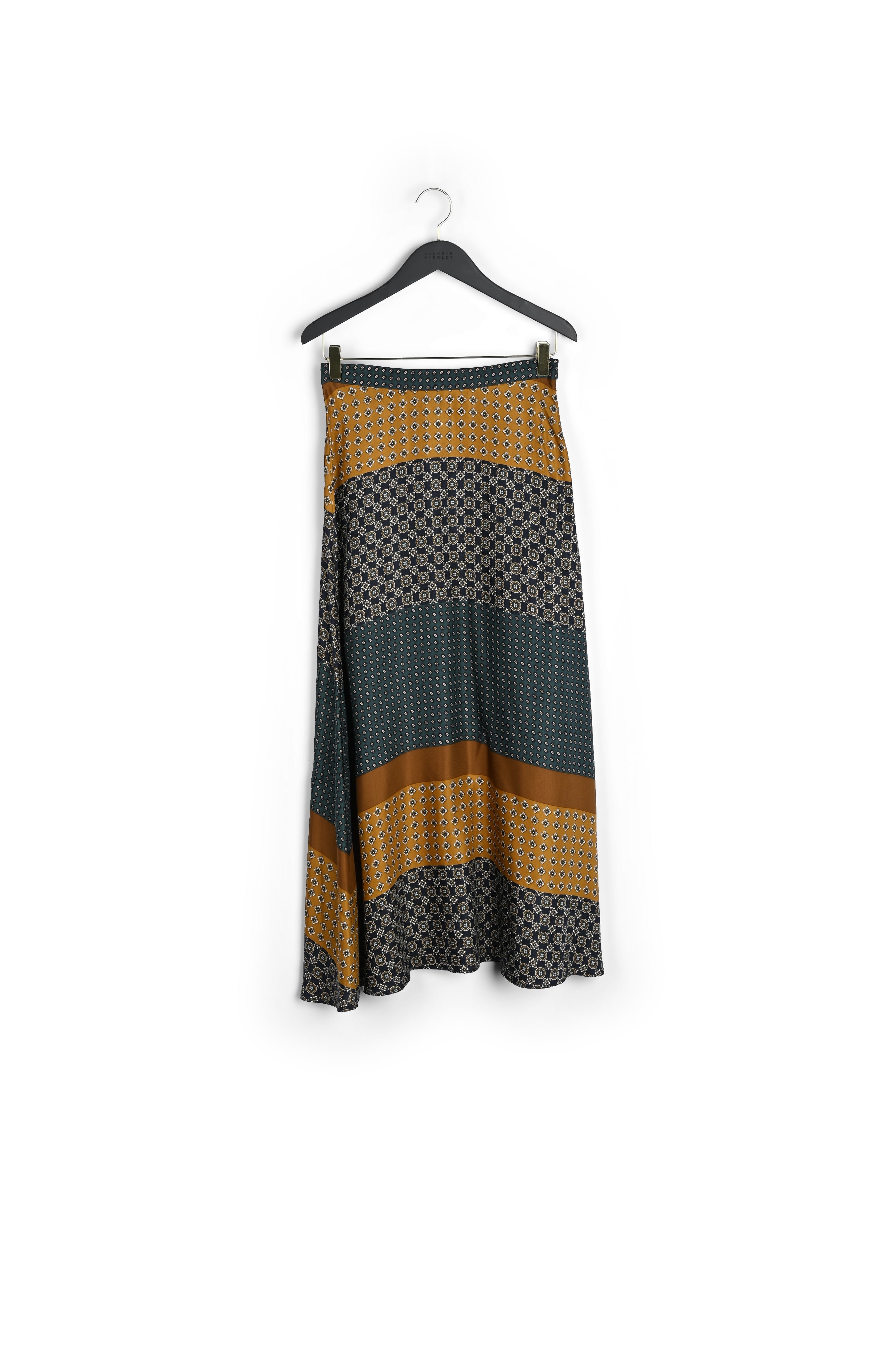 Jupe longue imprimée Faume - seconde main