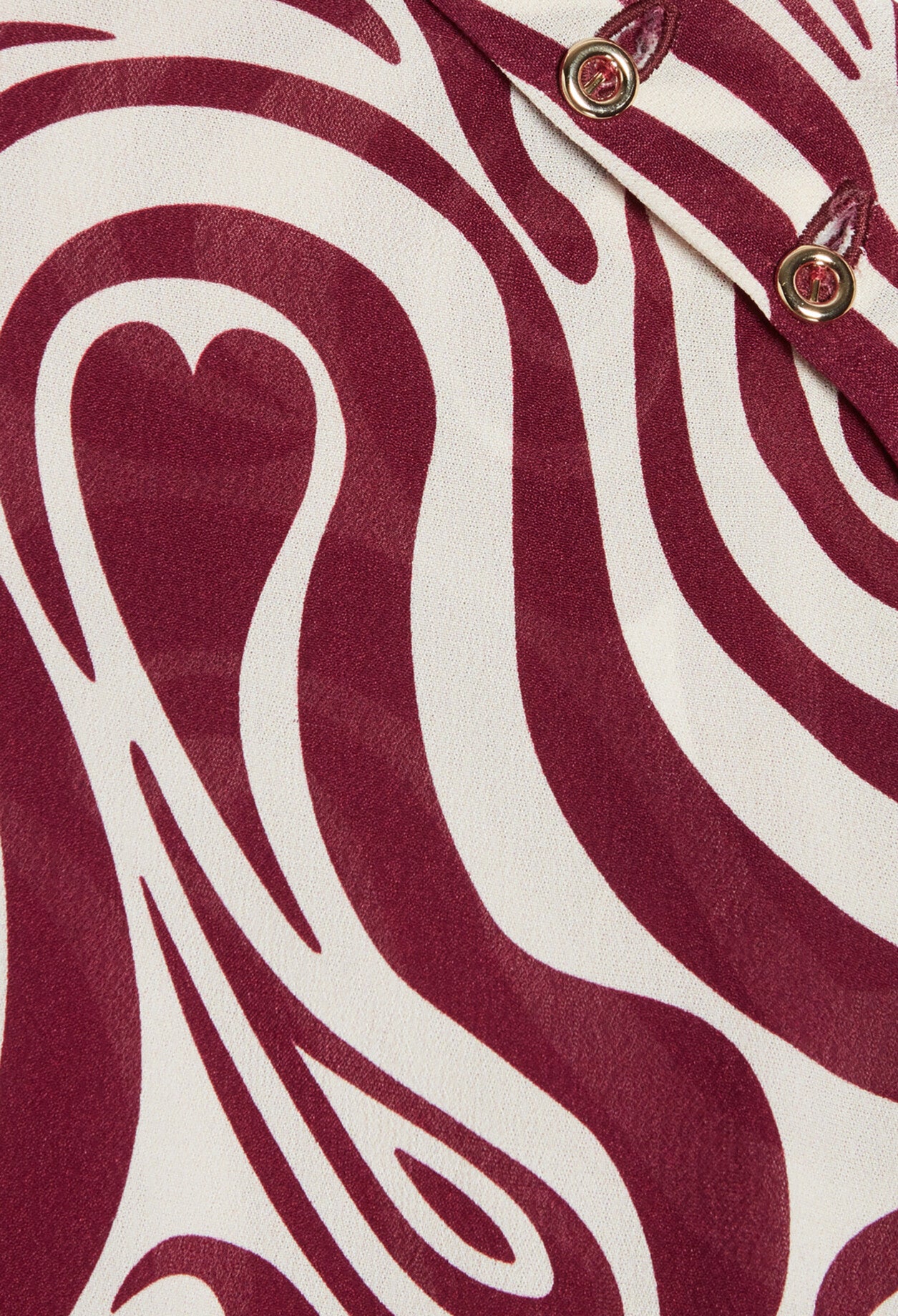 Blouse imprimé coeur Faume - seconde main