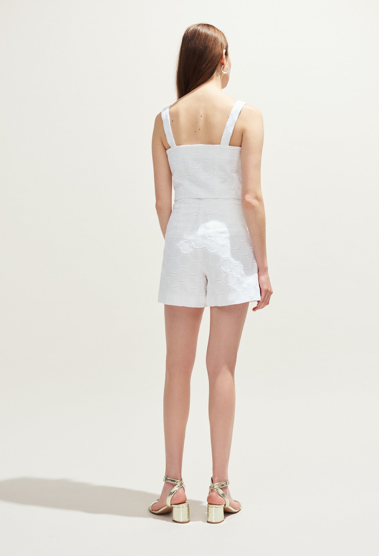 Top à bretelles effet bustier Faume - seconde main