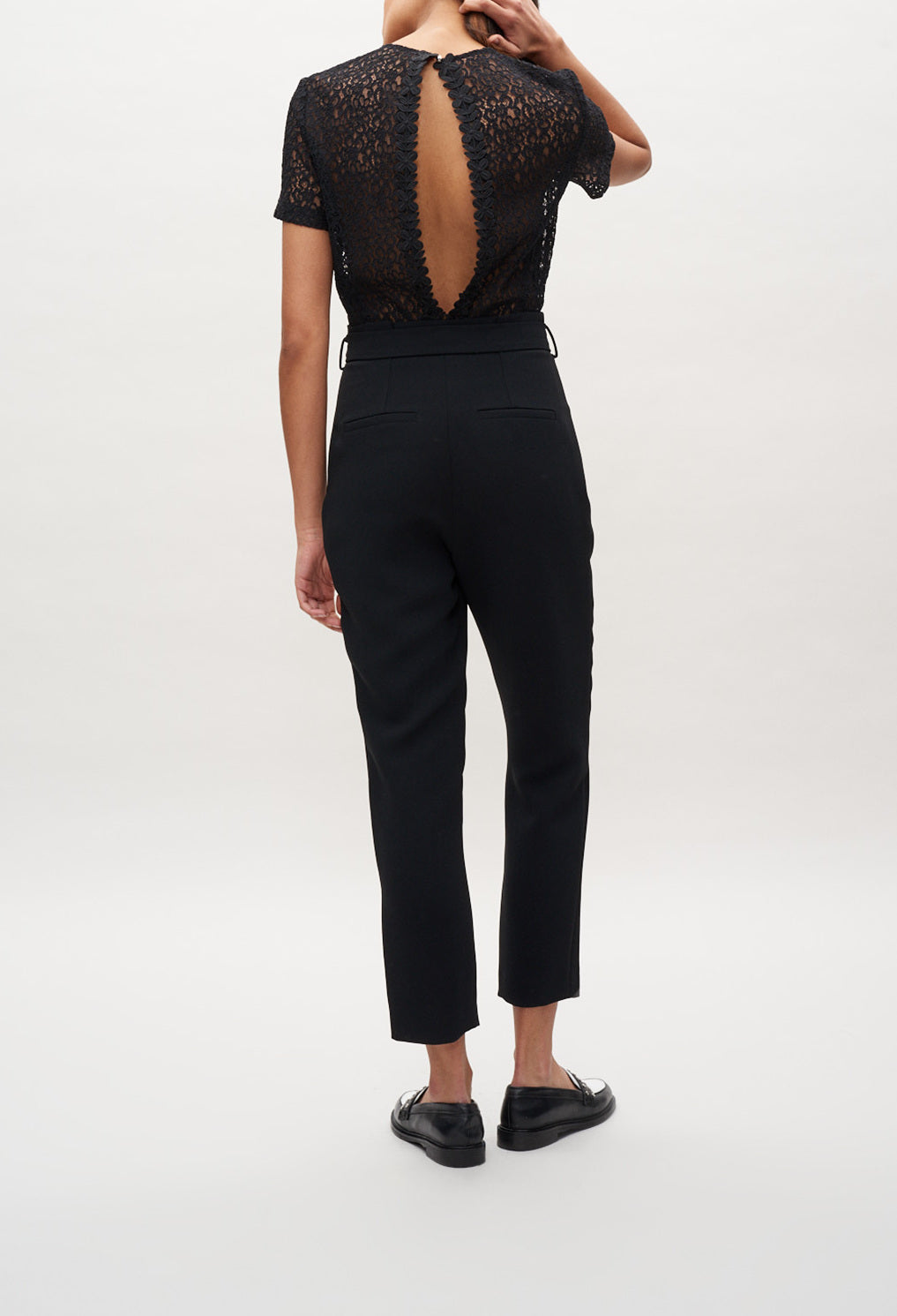 Combinaison avec détail en dentelle Faume - seconde main