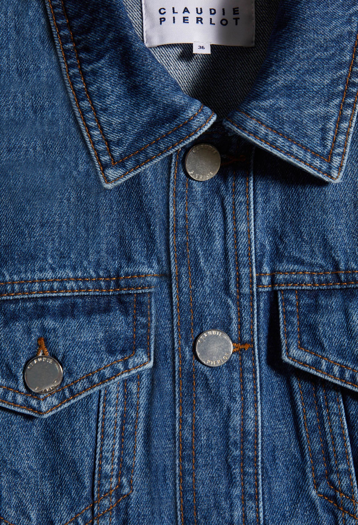 Blouson en jean économe en eau Faume - seconde main