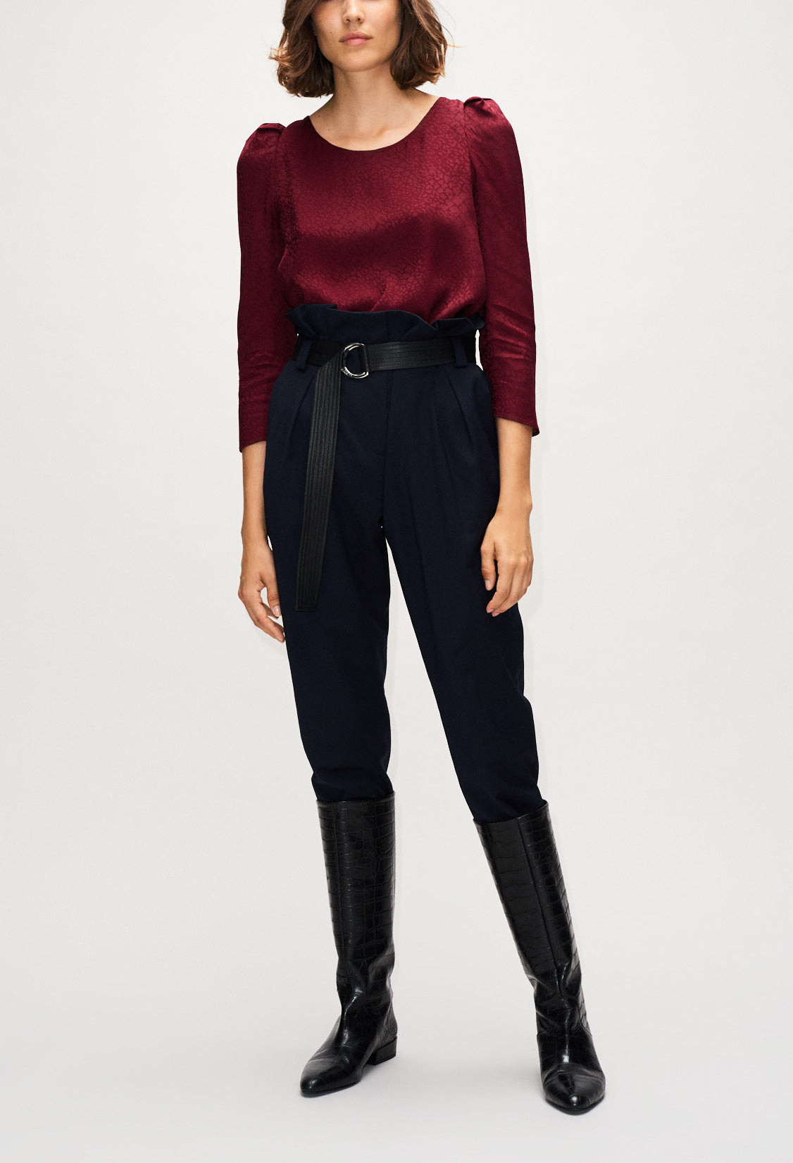 Top banc jacquard Faume - seconde main