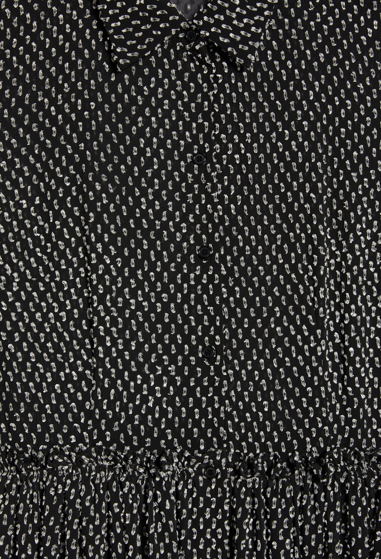 Robe chemise à volants Faume - seconde main