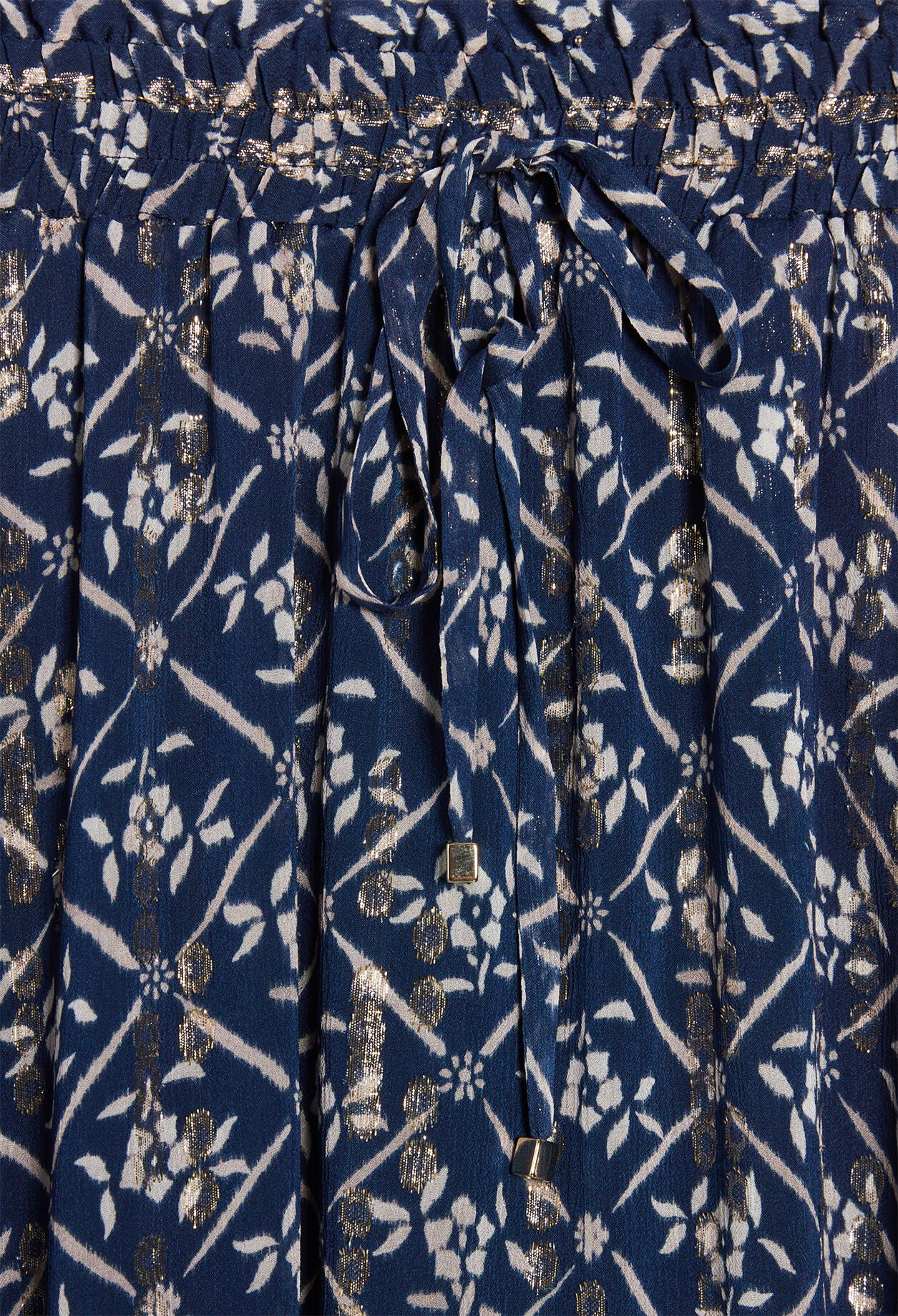 Jupe longue fluide imprimée Faume - seconde main