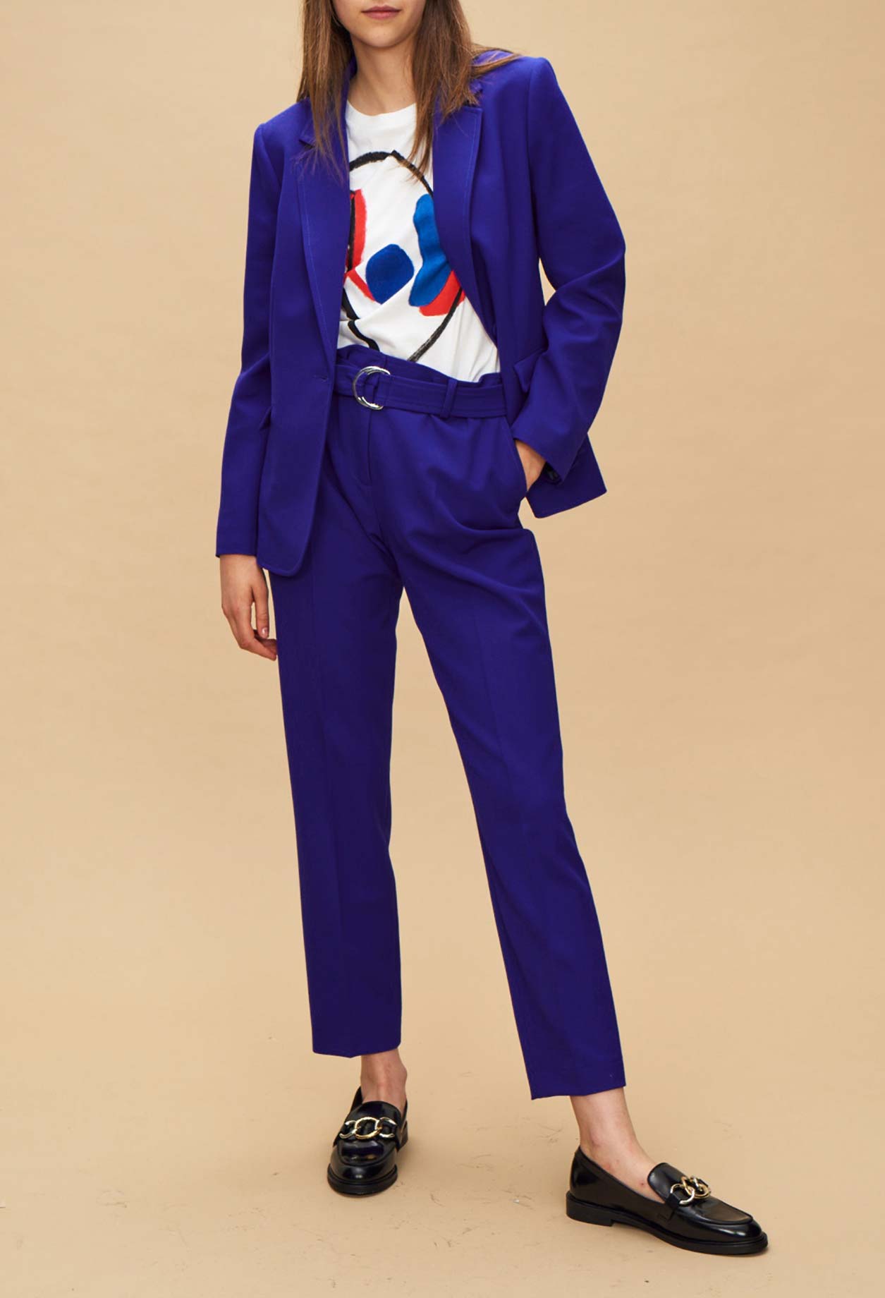 Veste tailleur unie Faume - seconde main