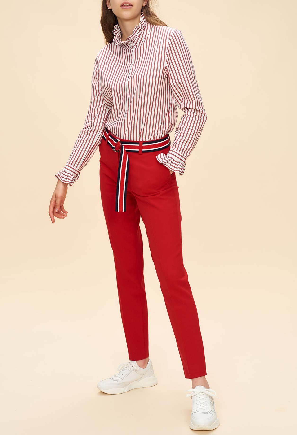 Chemise COLOMBE rayée Faume - seconde main