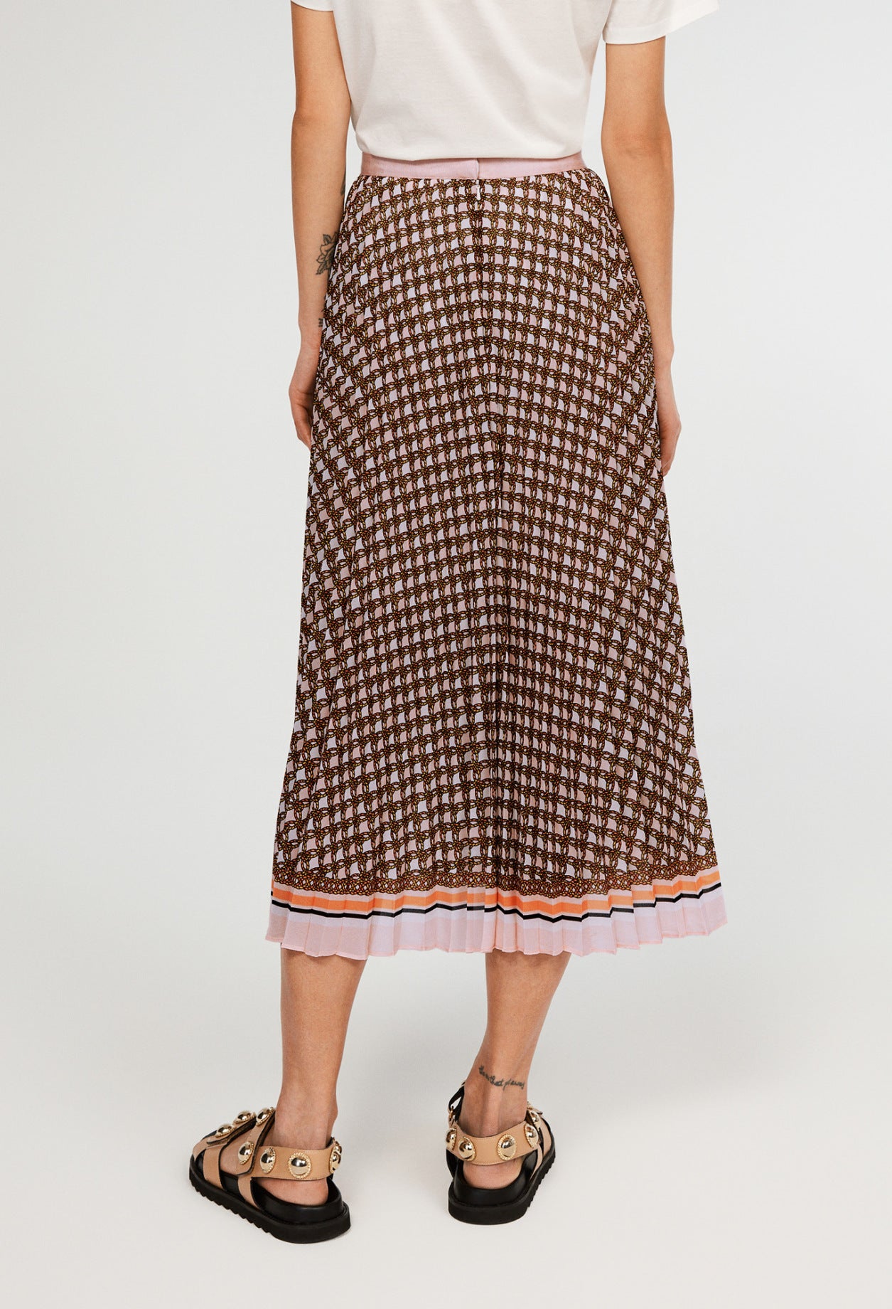 Jupe longue plissée Faume - seconde main