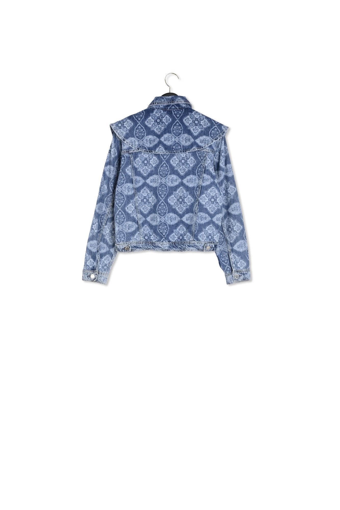 Veste en jean imprimée Faume - seconde main