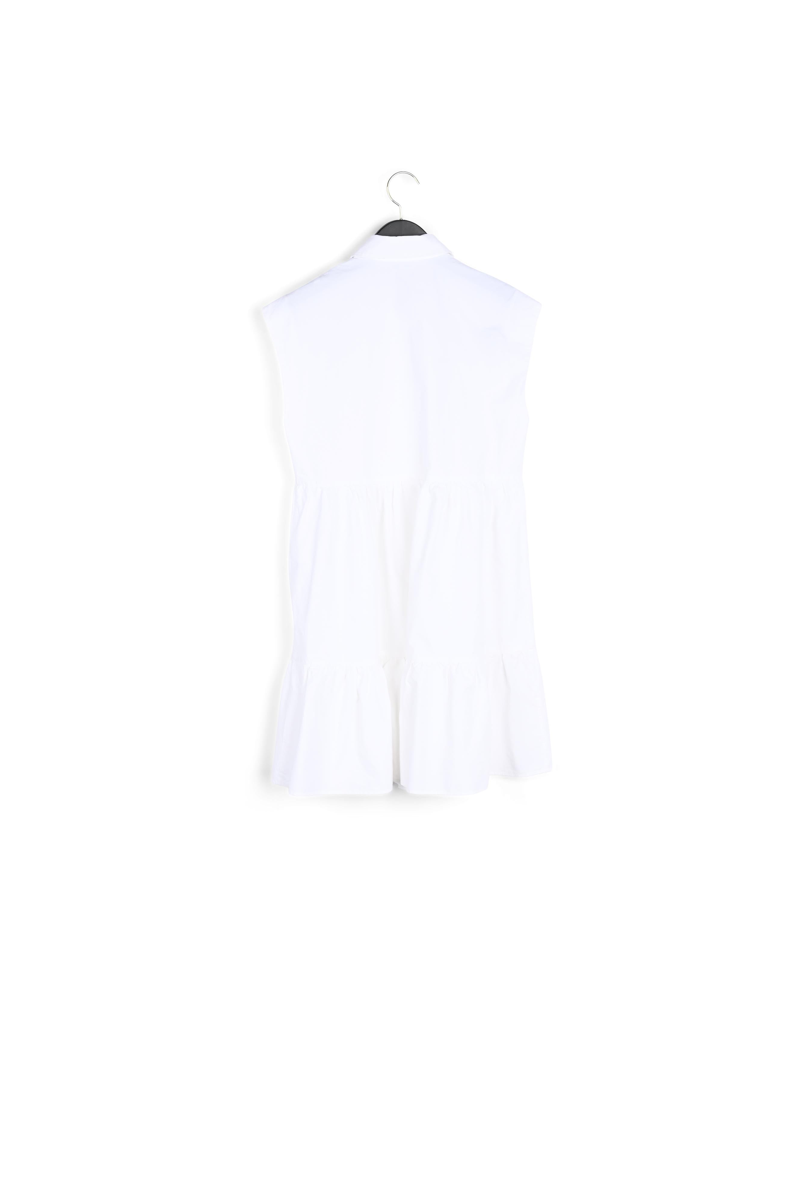 Robe sans manches évasée en coton bio Faume - seconde main