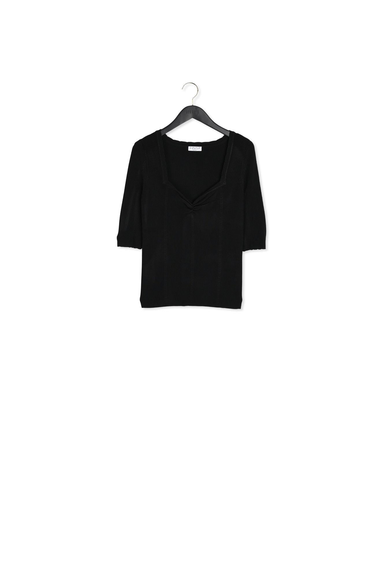 Haut en maille en viscose recyclée Faume - seconde main