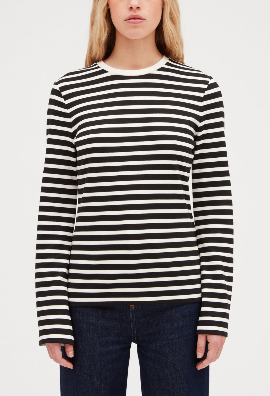 T-shirt bicolore rayures Faume - seconde main