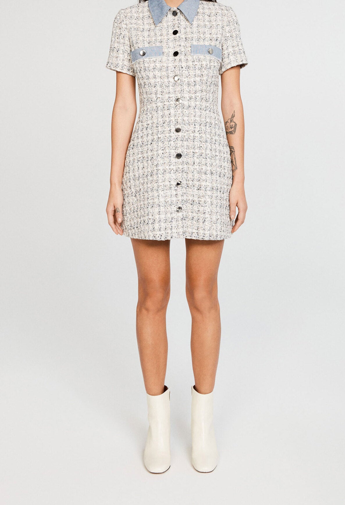 Robe en tweed Faume - seconde main