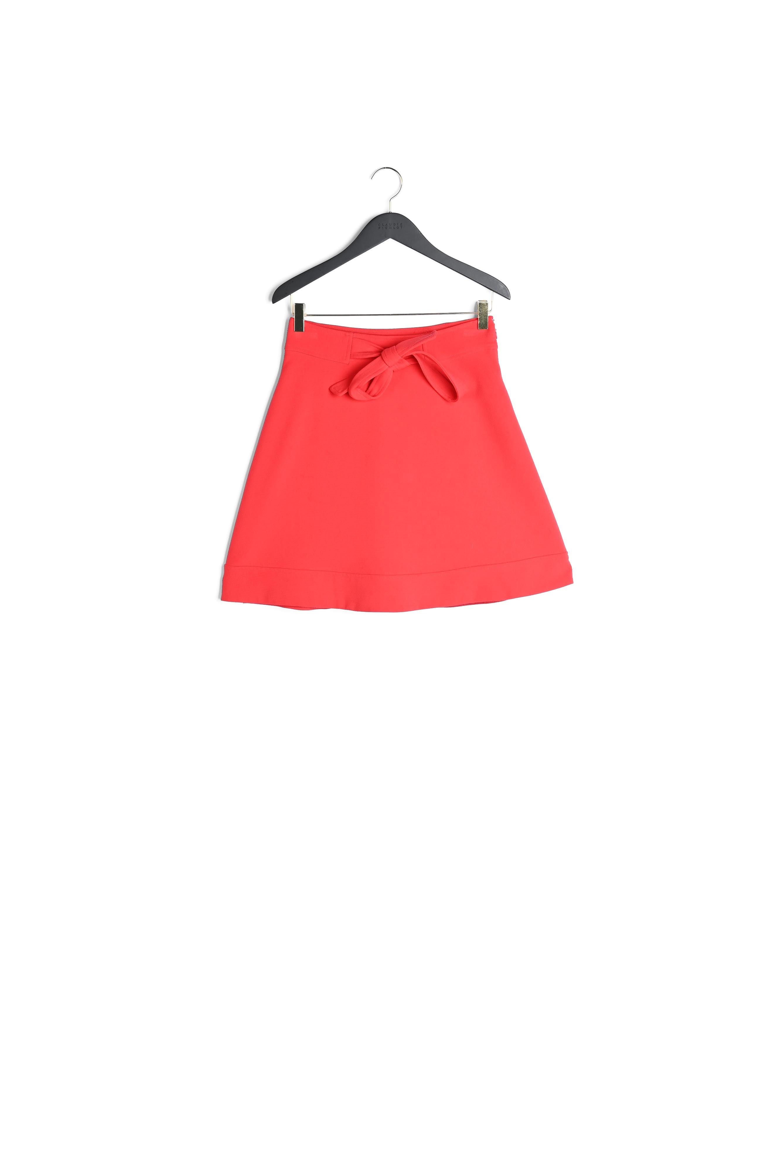 Jupe trapèze nouée à la taille Faume - seconde main