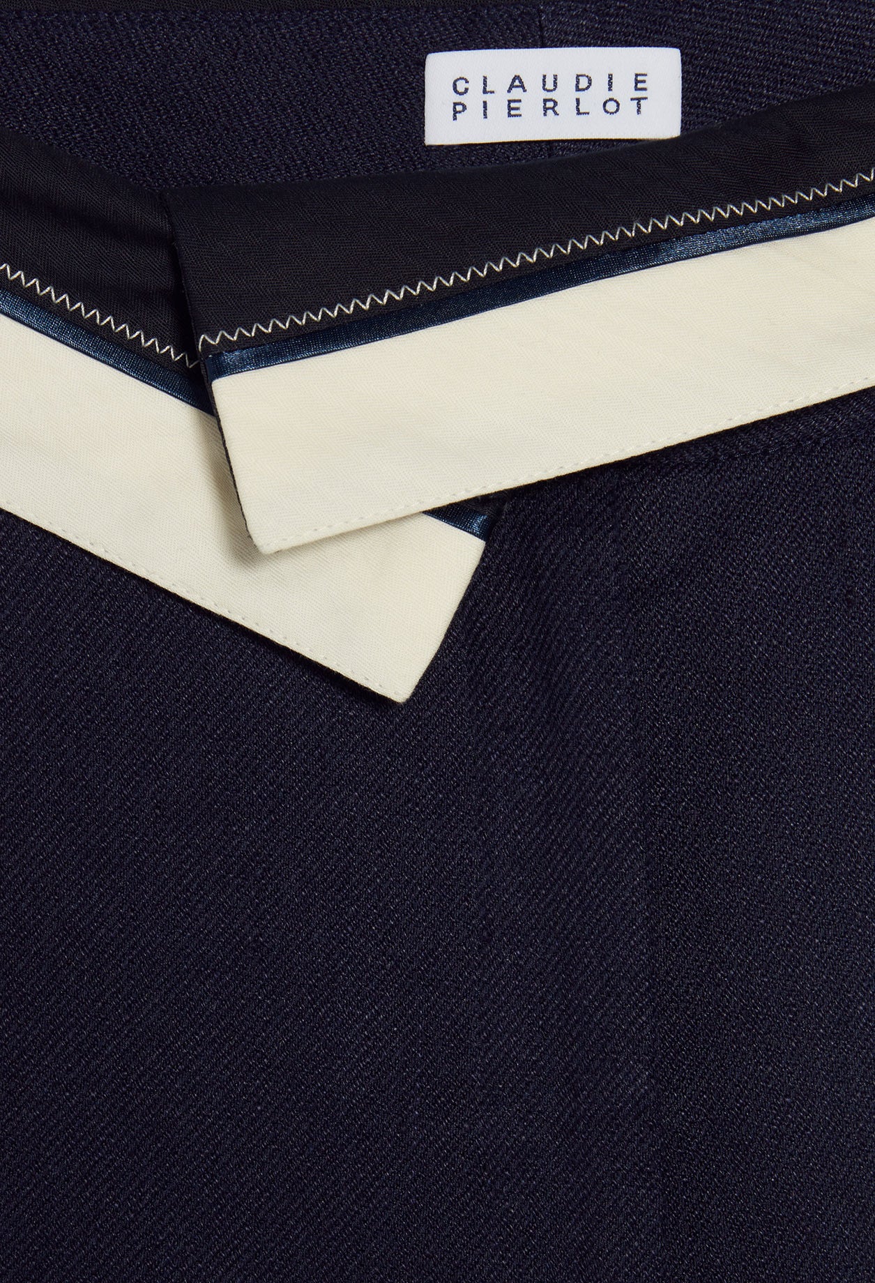 Pantalon tailleur taille haute Faume - seconde main