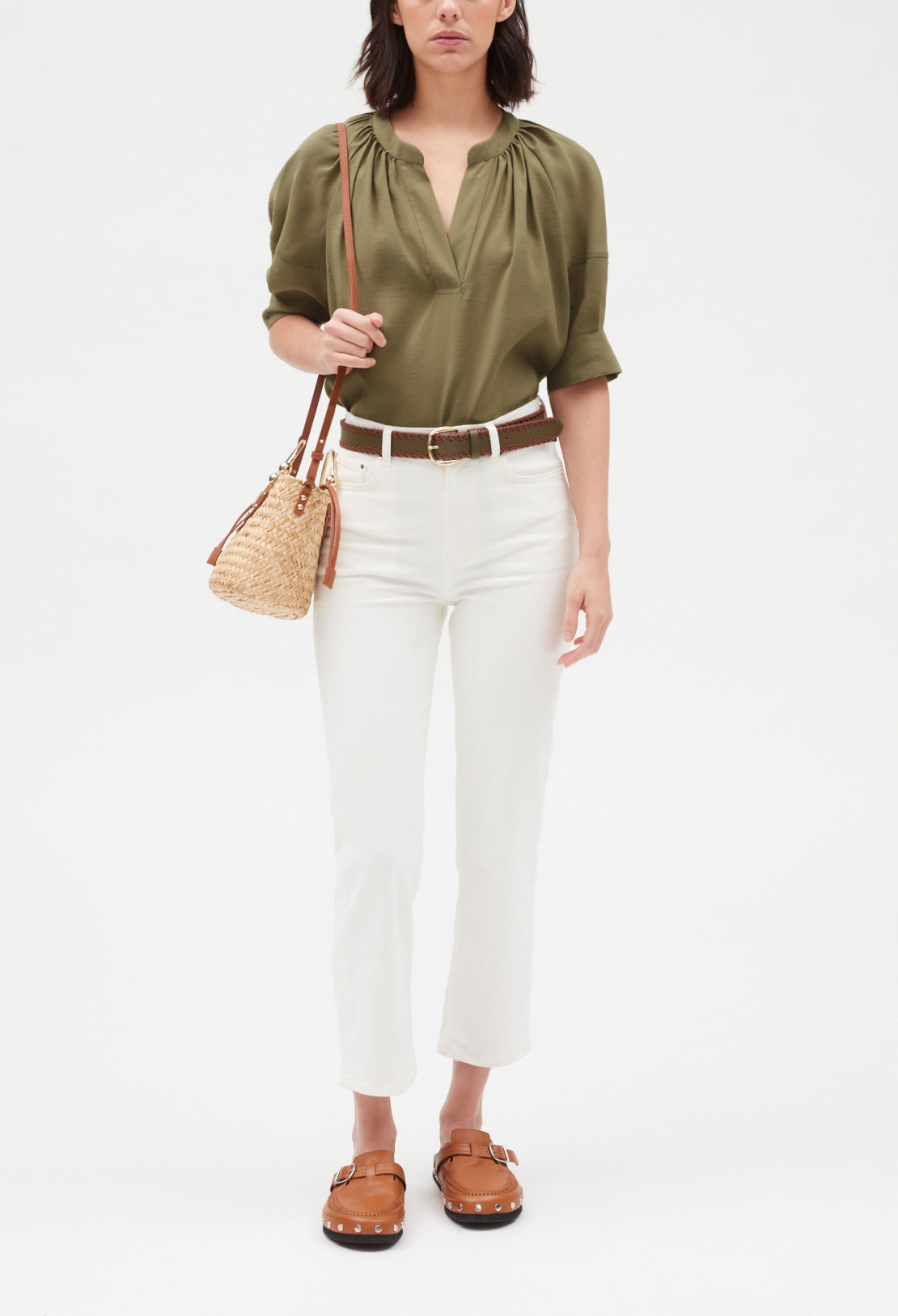 Blouse manches courtes Faume - seconde main