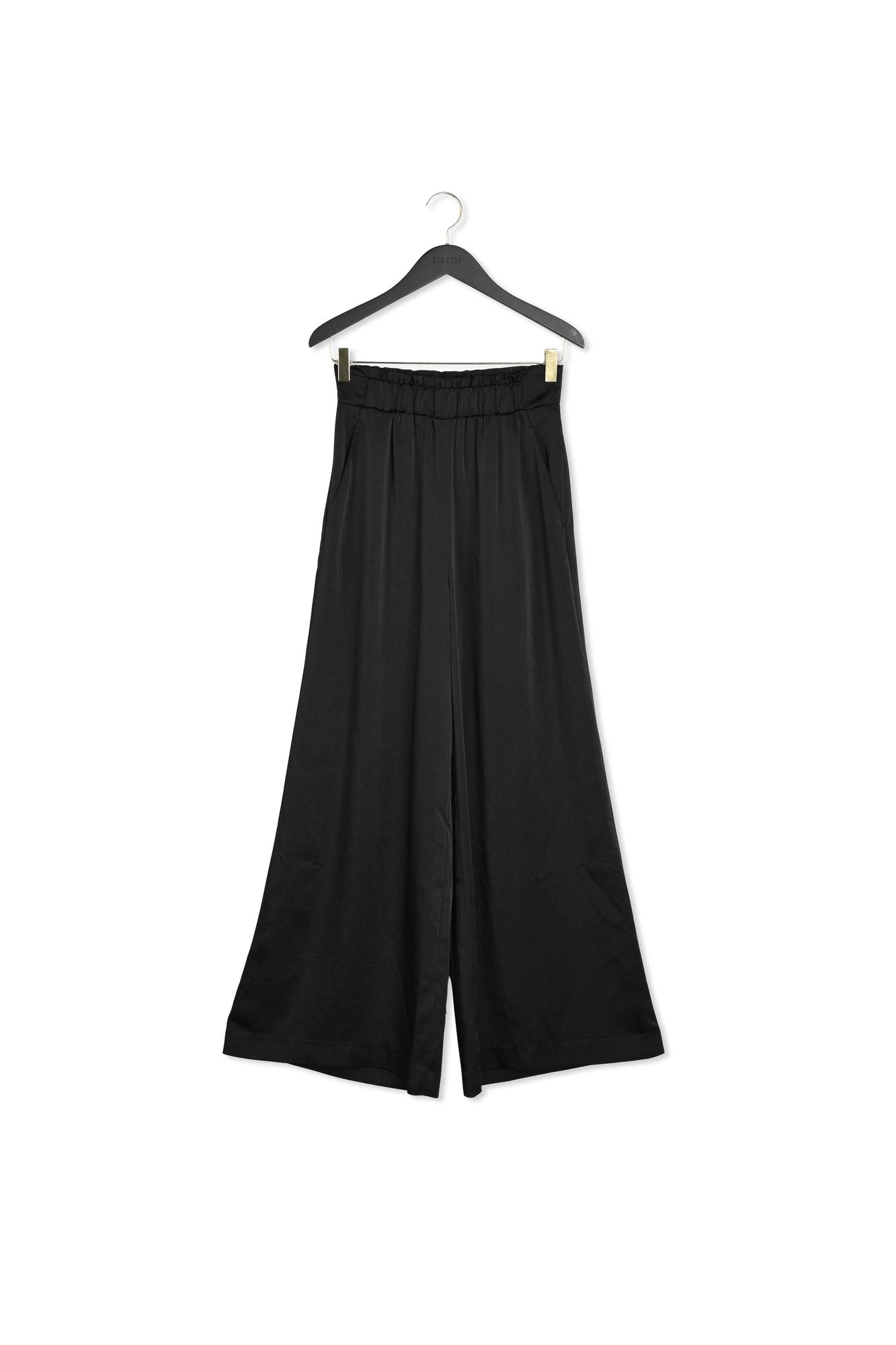 Pantalon large taille smockée Faume - seconde main