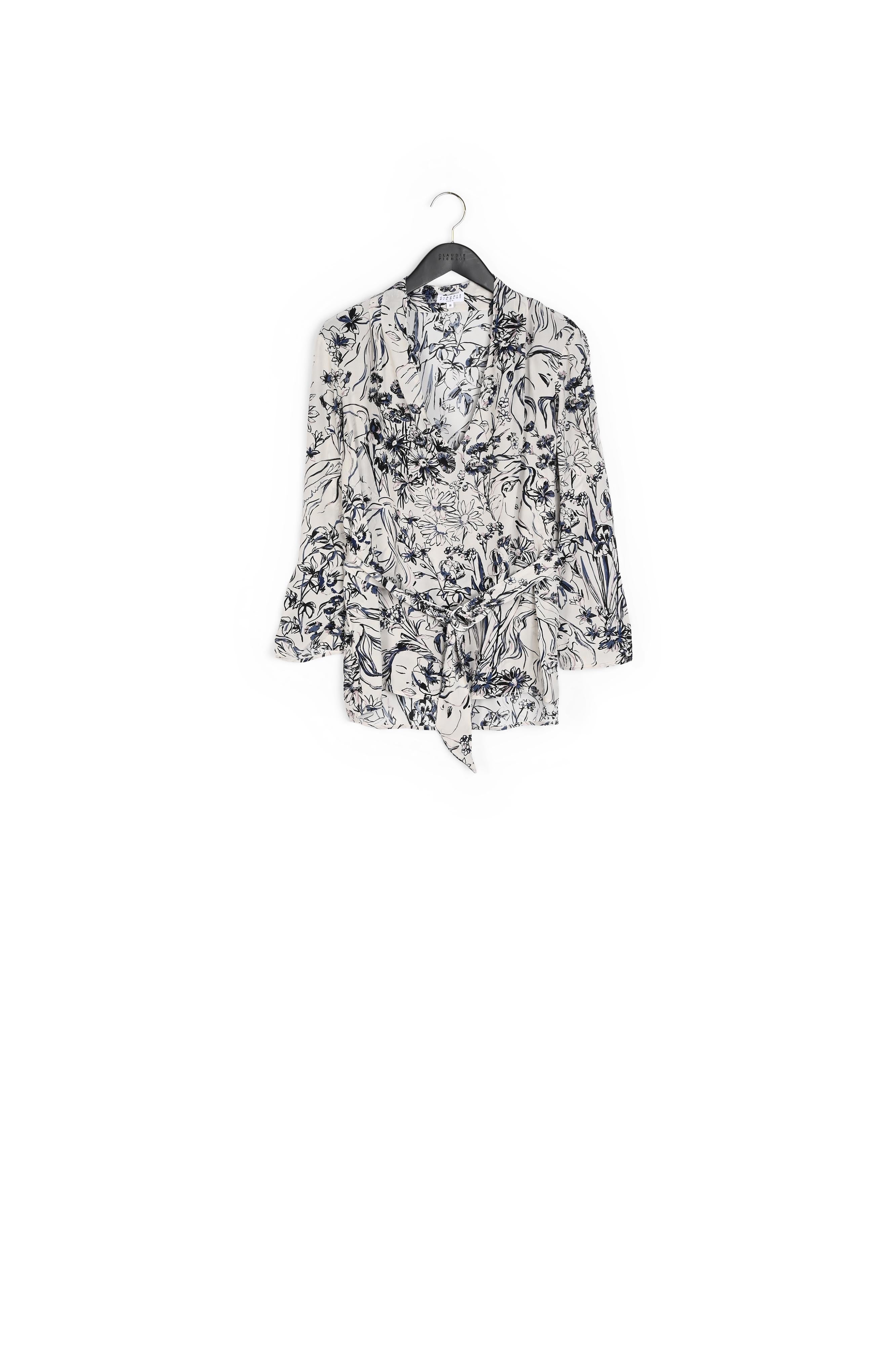 Top imprimé clair Faume - seconde main