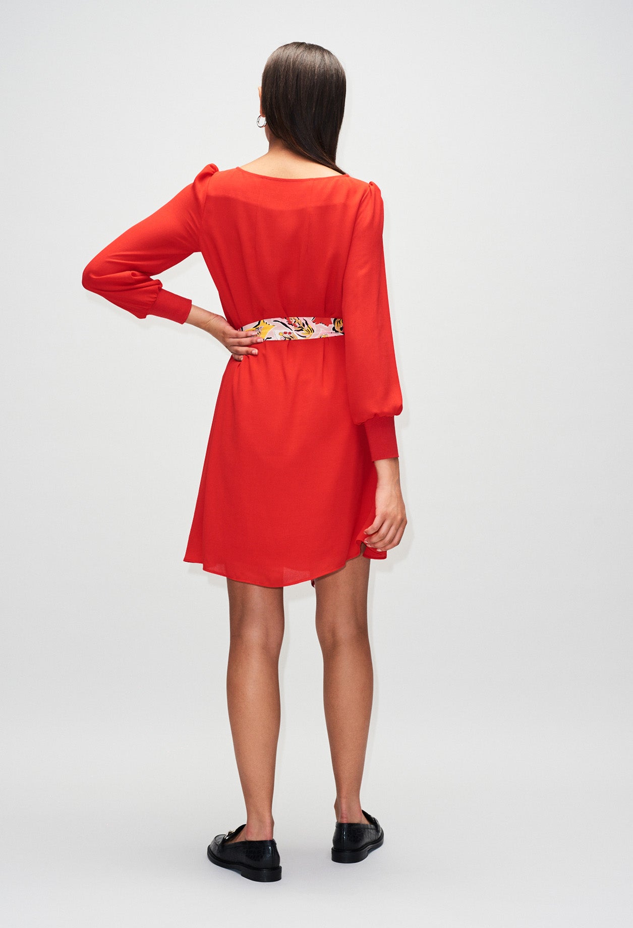 Robe à ceinture-ruban Faume - seconde main