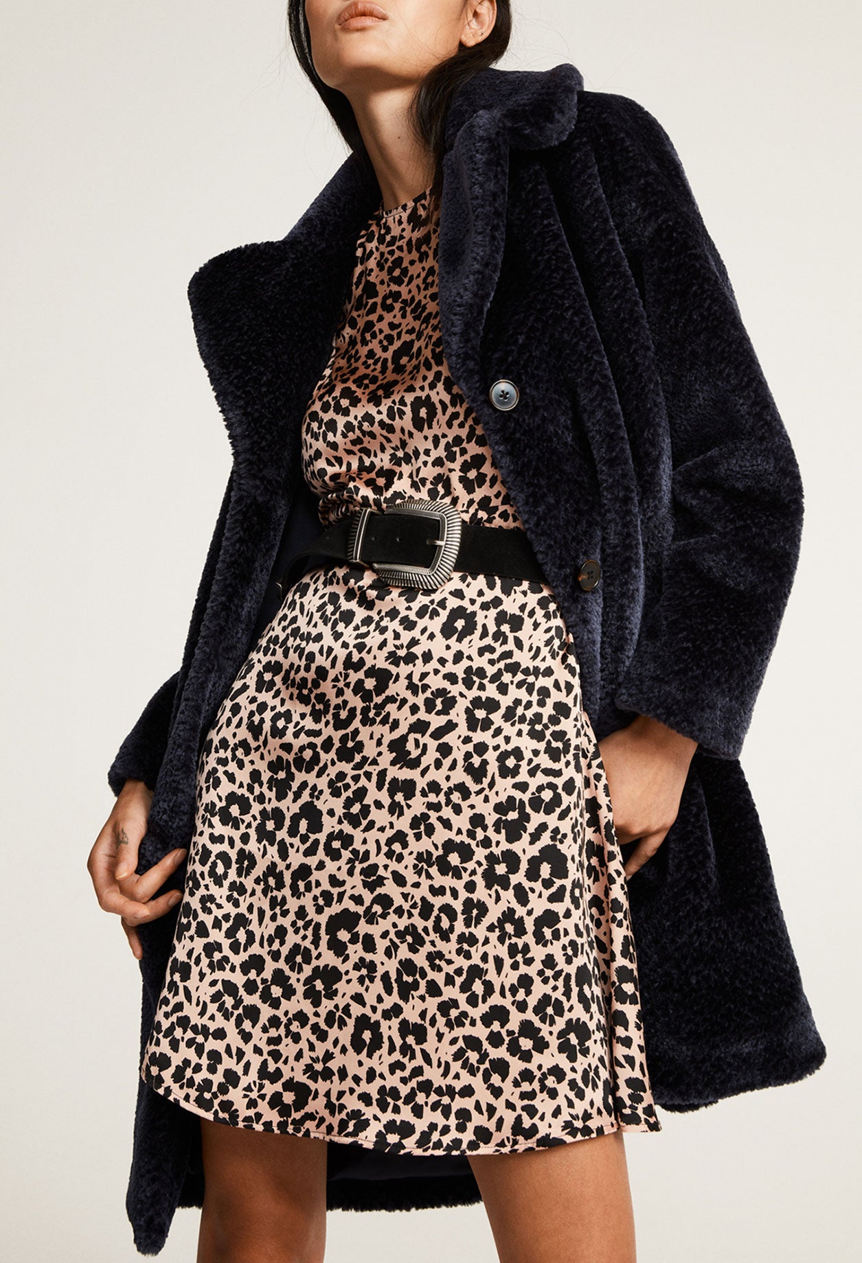 Robe patineuse léopard Faume - seconde main