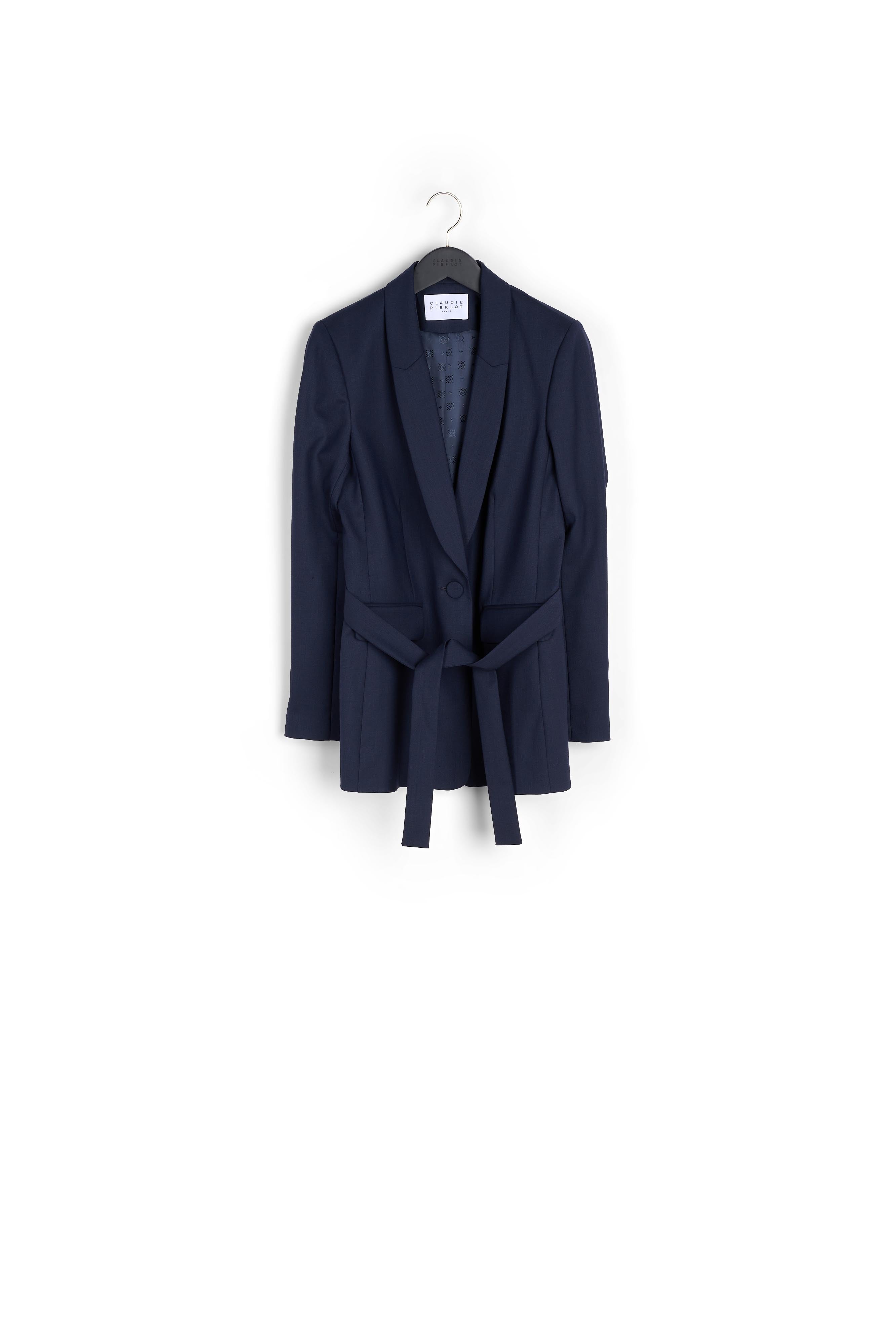 Veste de tailleur ceinturée Faume - seconde main