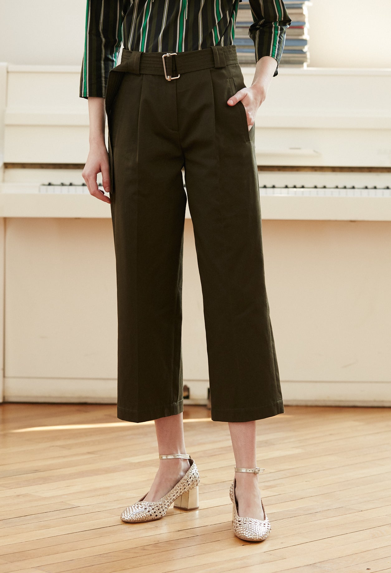 PANTALON POLYGONE Faume - seconde main