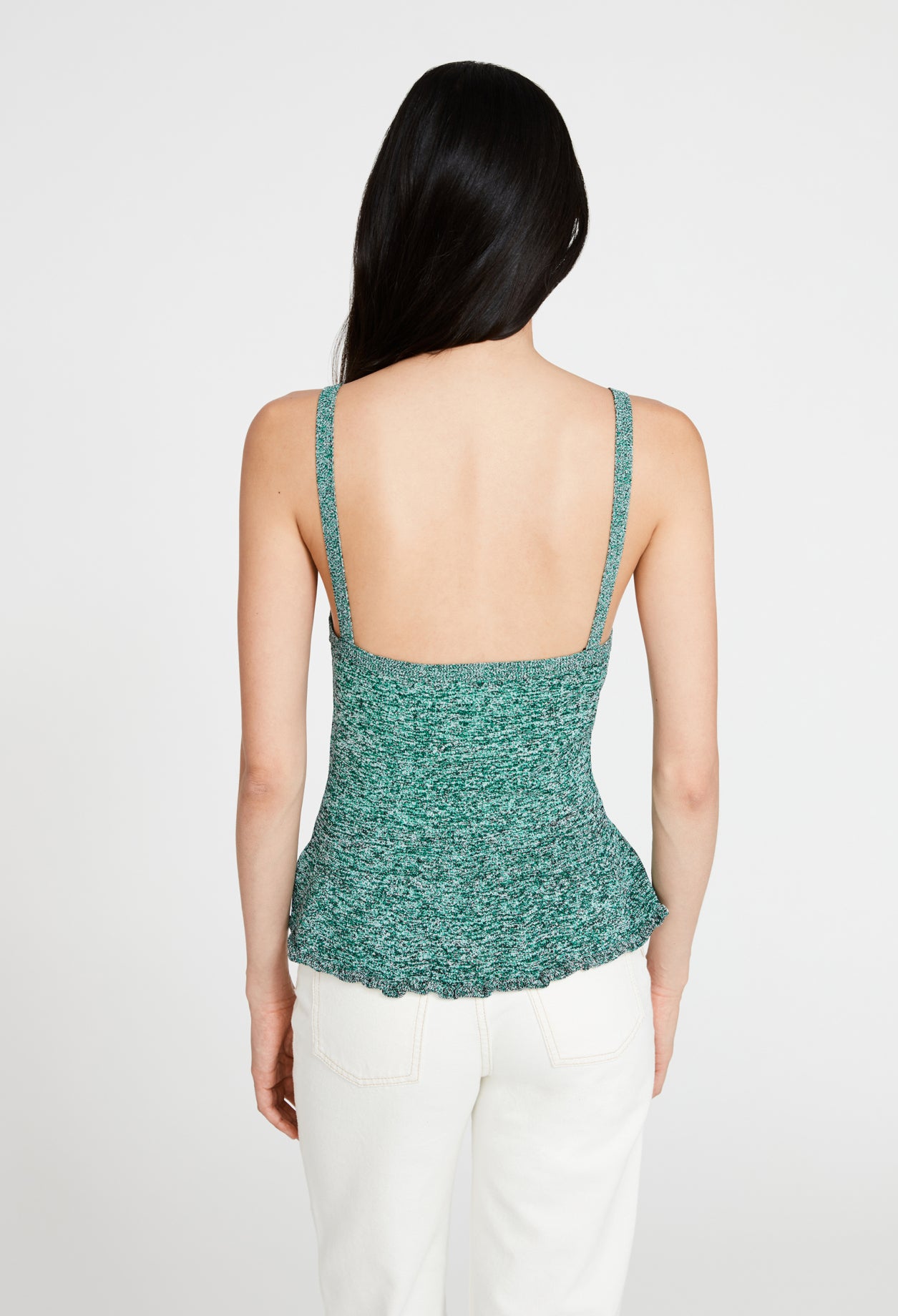 Top maille à bretelles Faume - seconde main