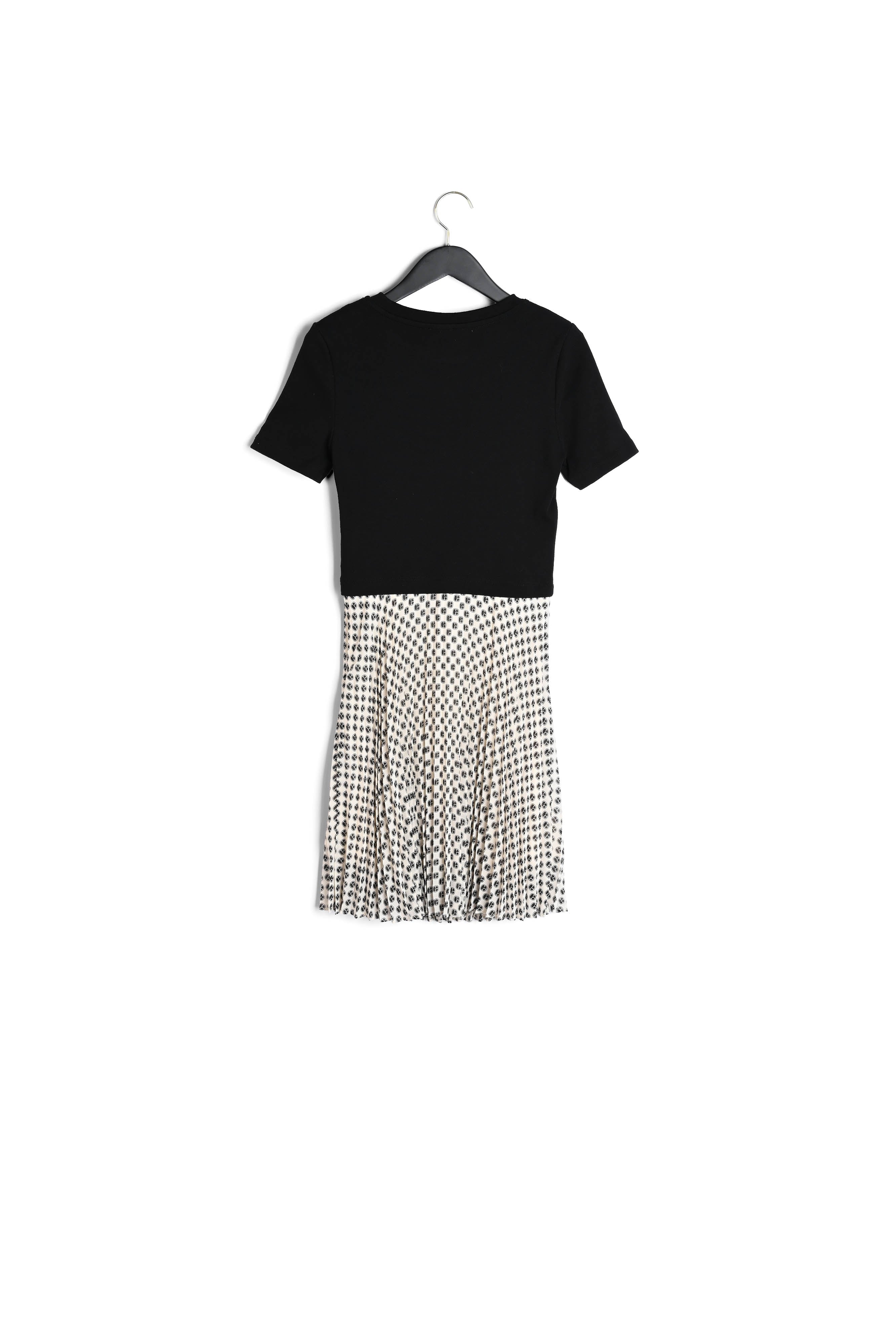 Robe Teli courte bimatière Faume - seconde main