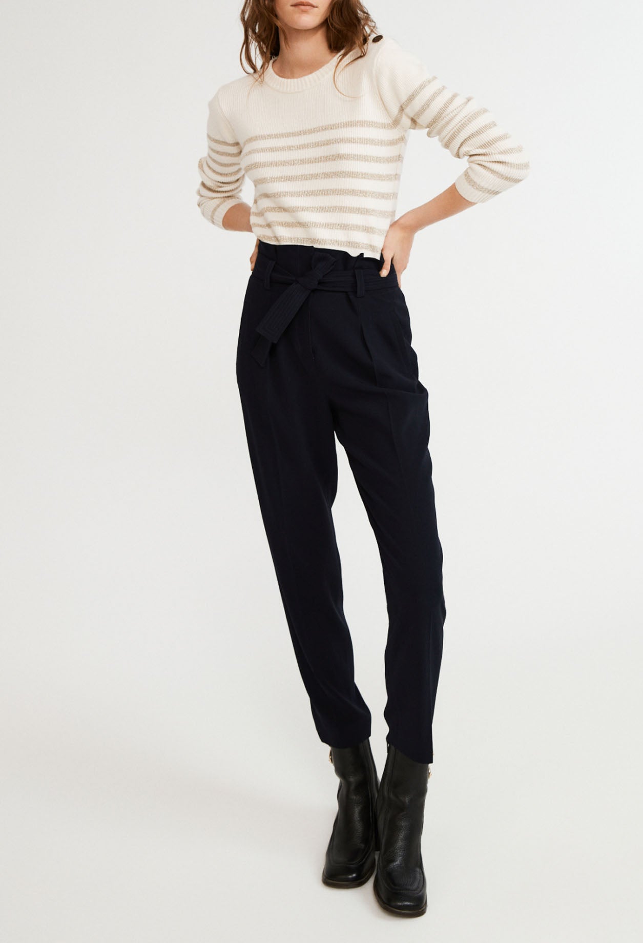 Pantalon cigarette Faume - seconde main