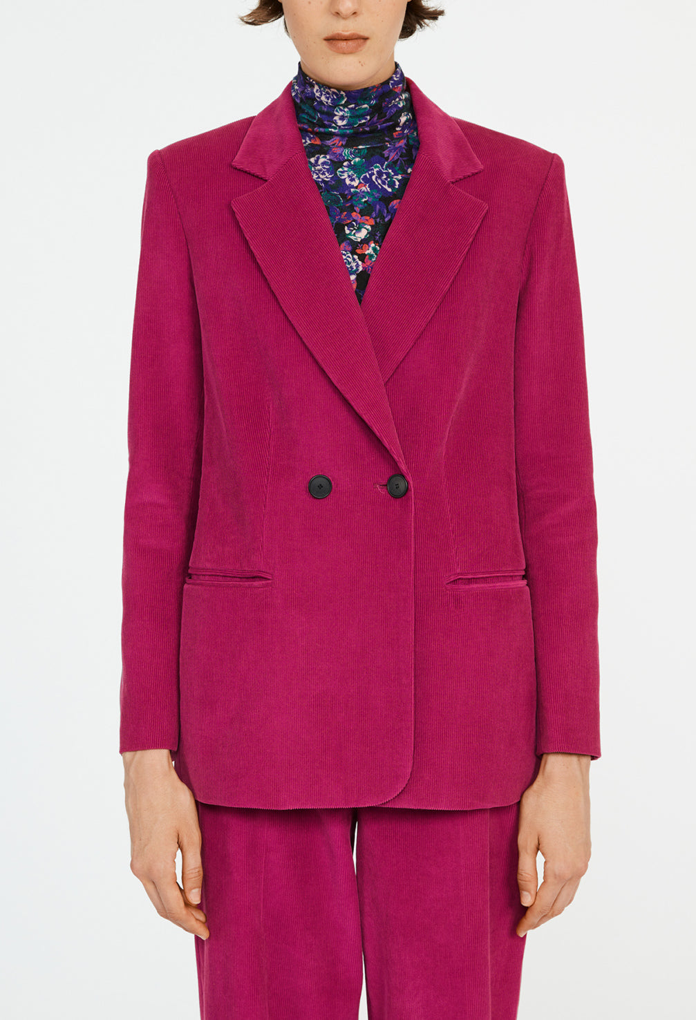 Veste croisé velours Faume - seconde main