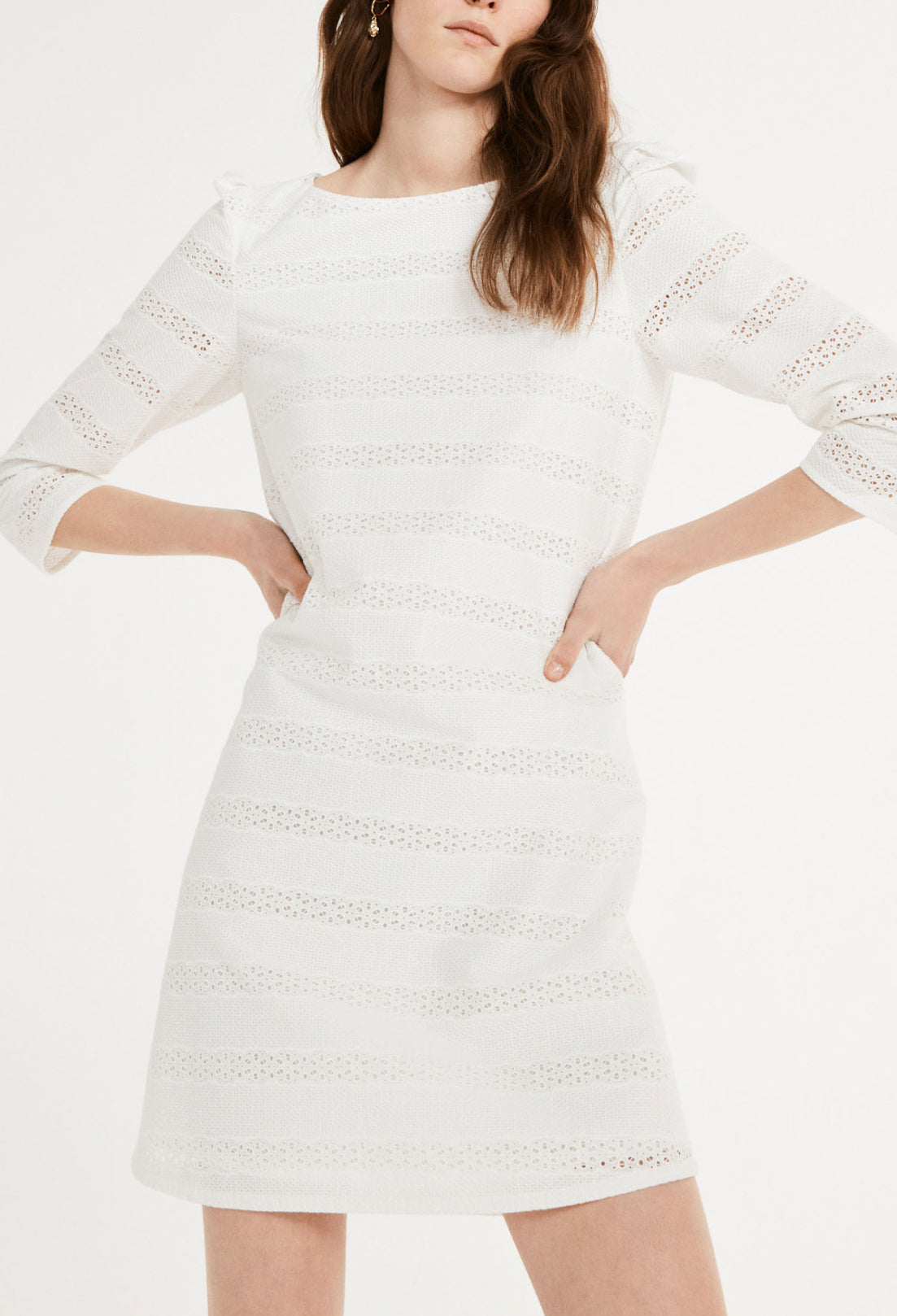 Robe blanche Faume - seconde main