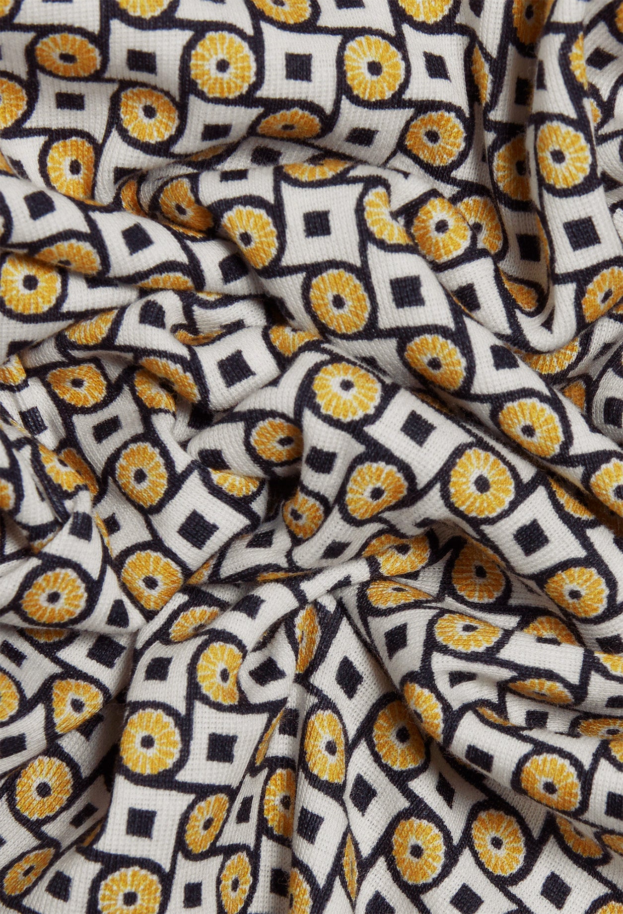 Top imprimé en coton biologique Faume - seconde main