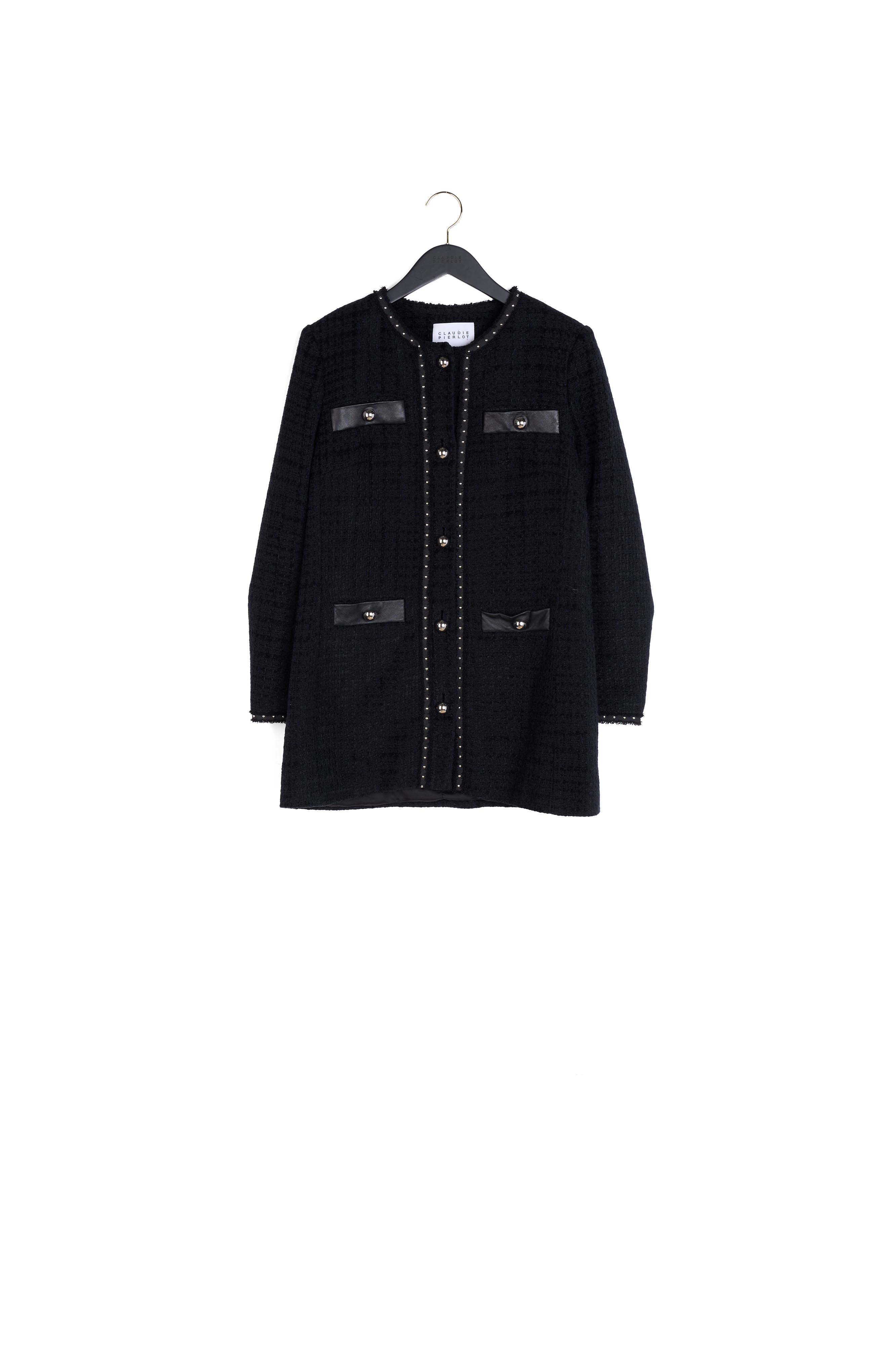 Manteau en tweed Faume - seconde main