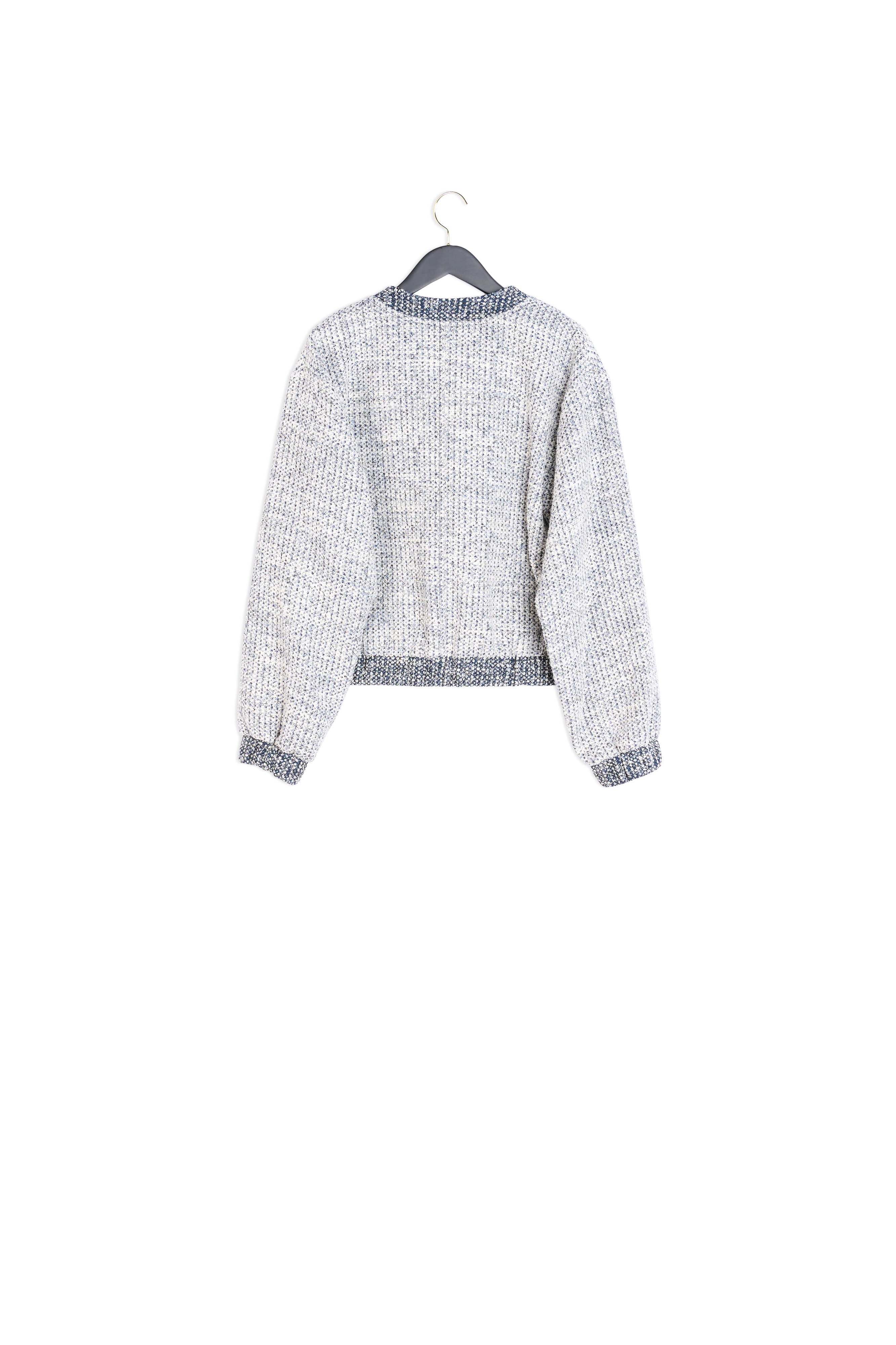 Bomber en tweed Faume - seconde main