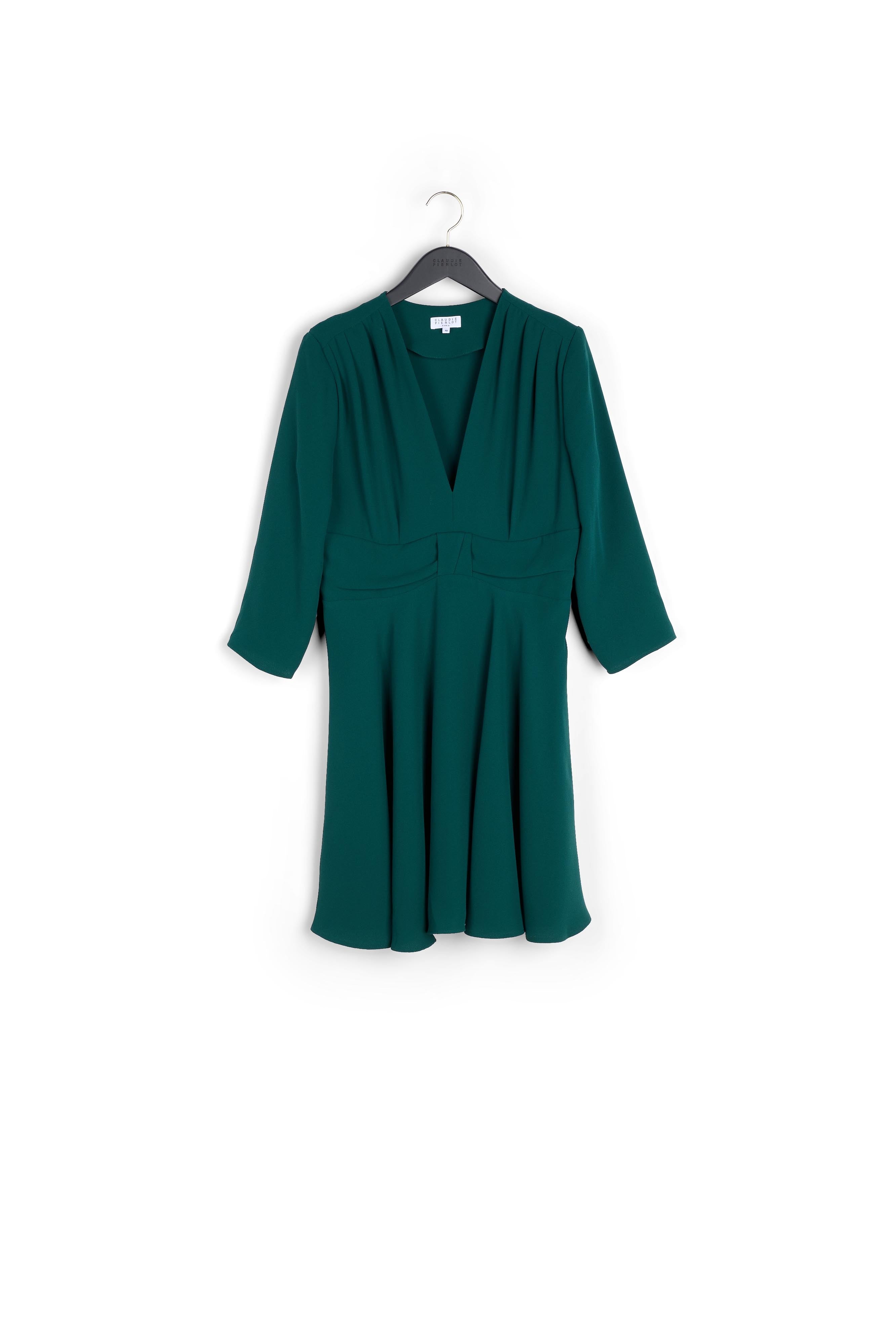 Robe patineuse col V Faume - seconde main