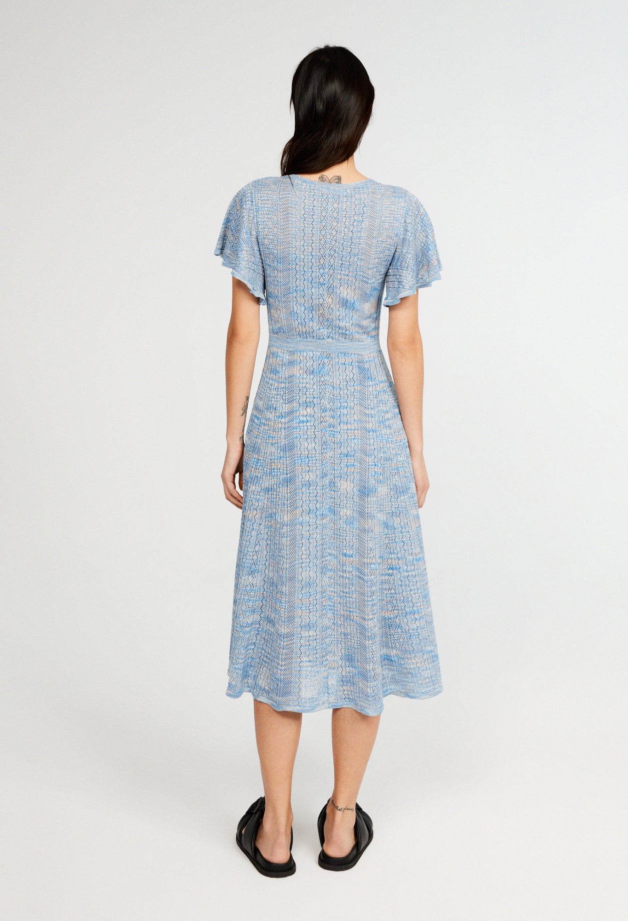 Robe mi-longue boutonnée Faume - seconde main