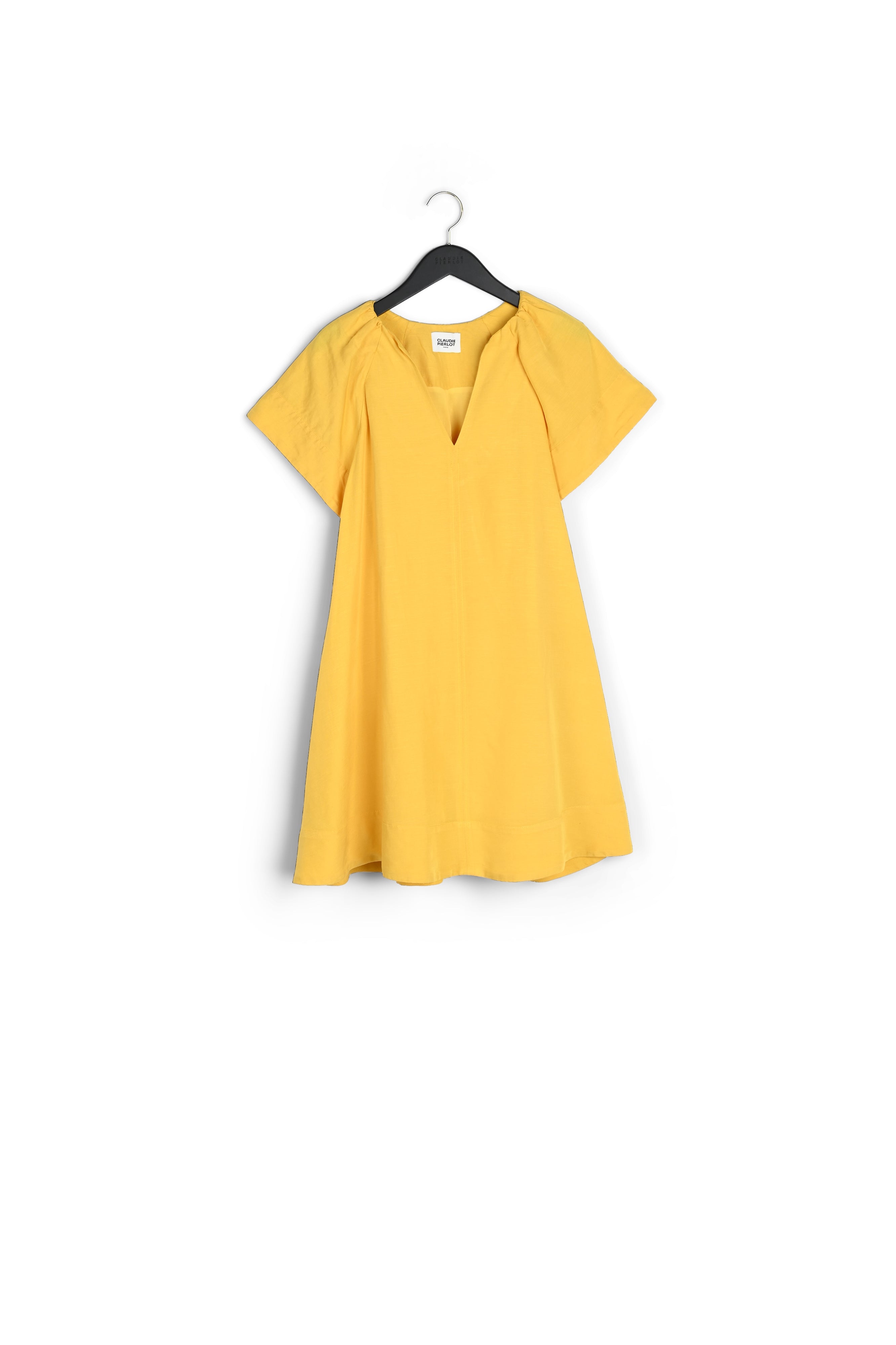 Robe courte jaune Faume - seconde main