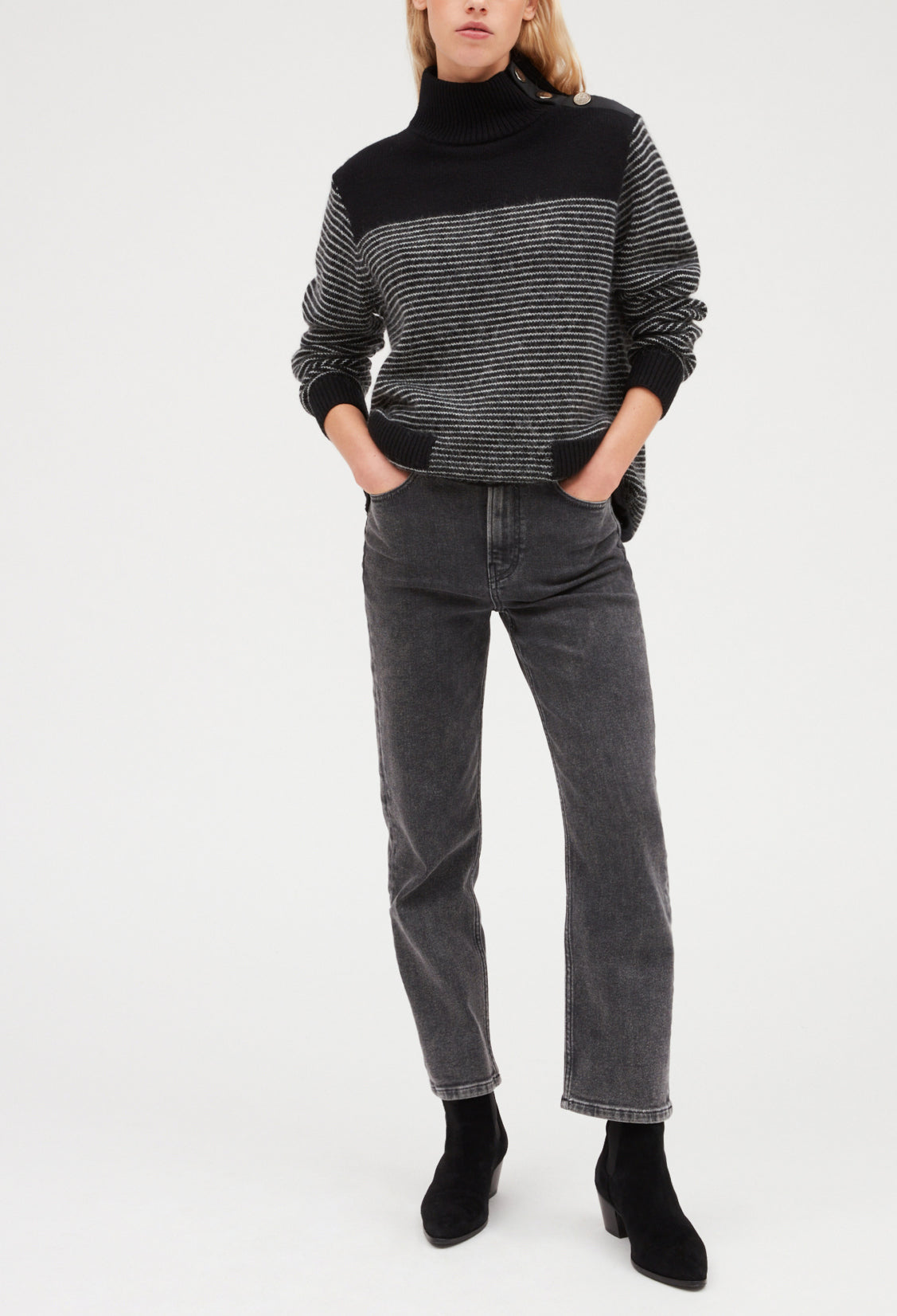 Pull rayé maill Faume - seconde main