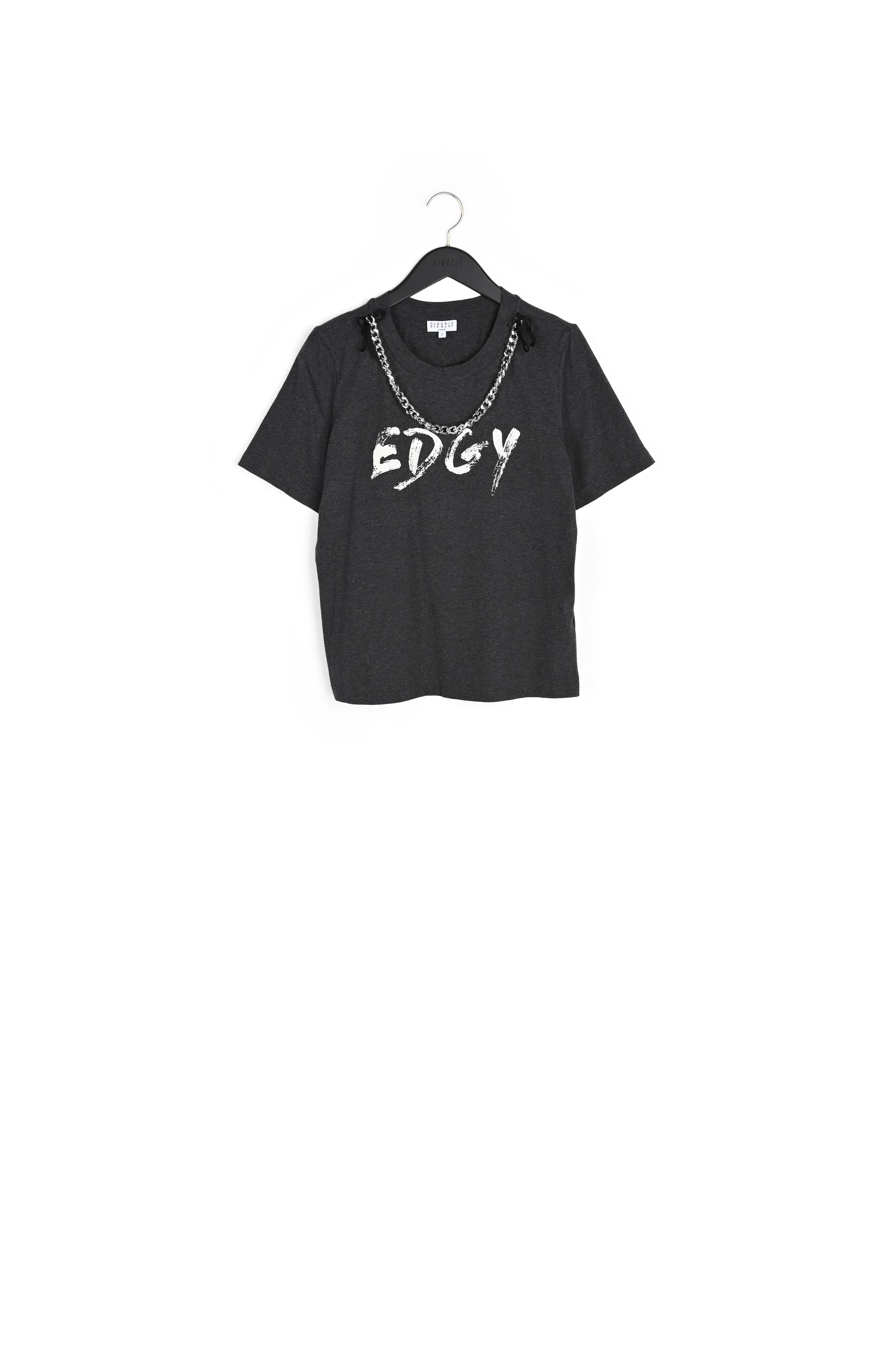 T-shirt message Faume - seconde main