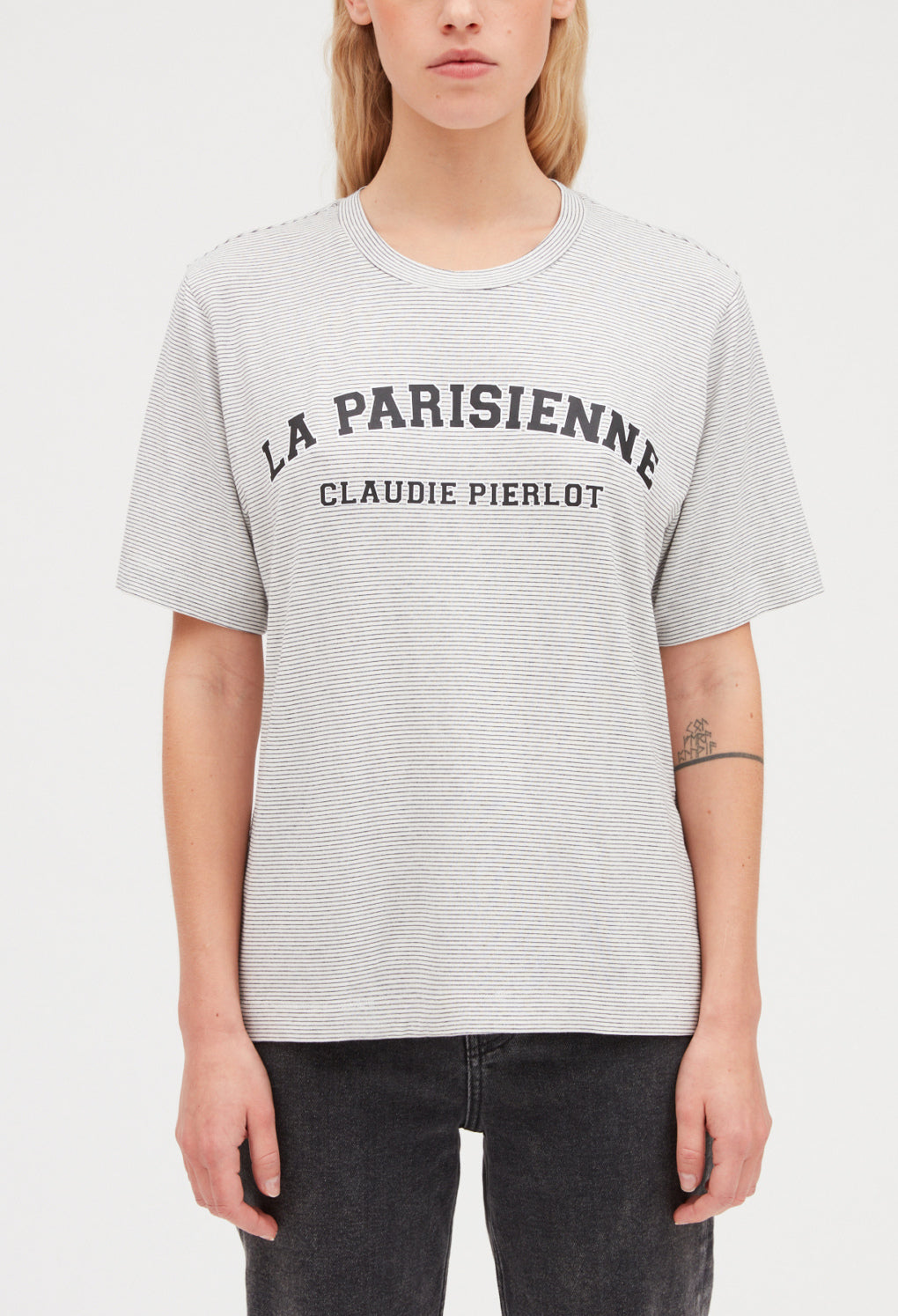 T-shirt La Parisienne rayé Faume - seconde main