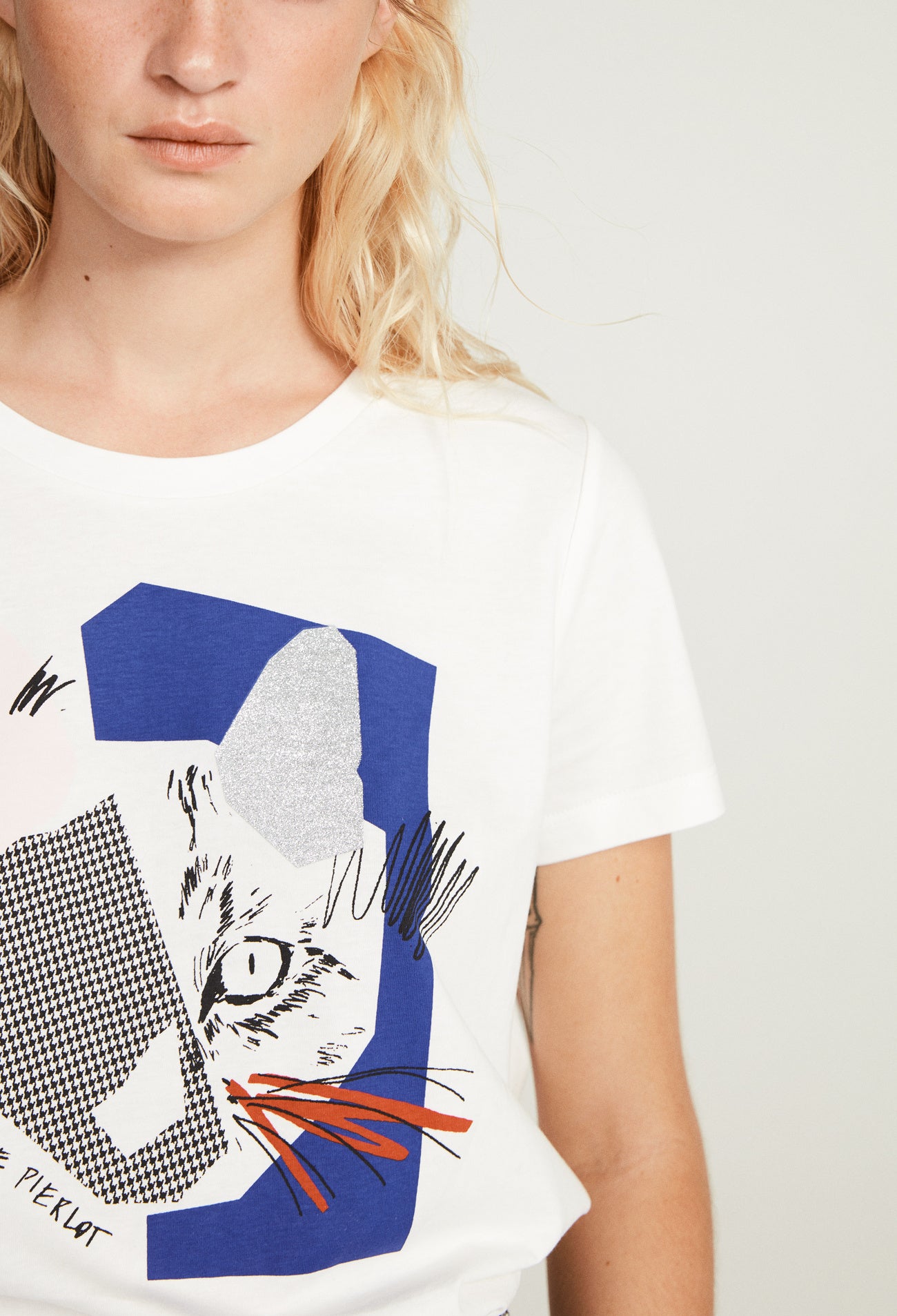 T-shirt sérigraphié Faume - seconde main