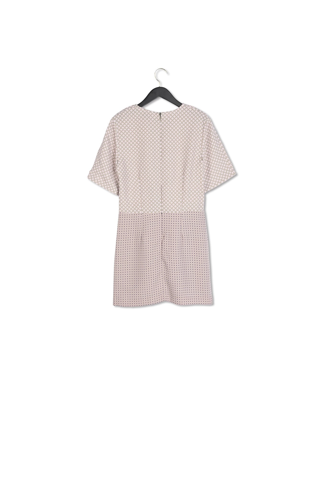 Robe courte imprimée rose Faume - seconde main