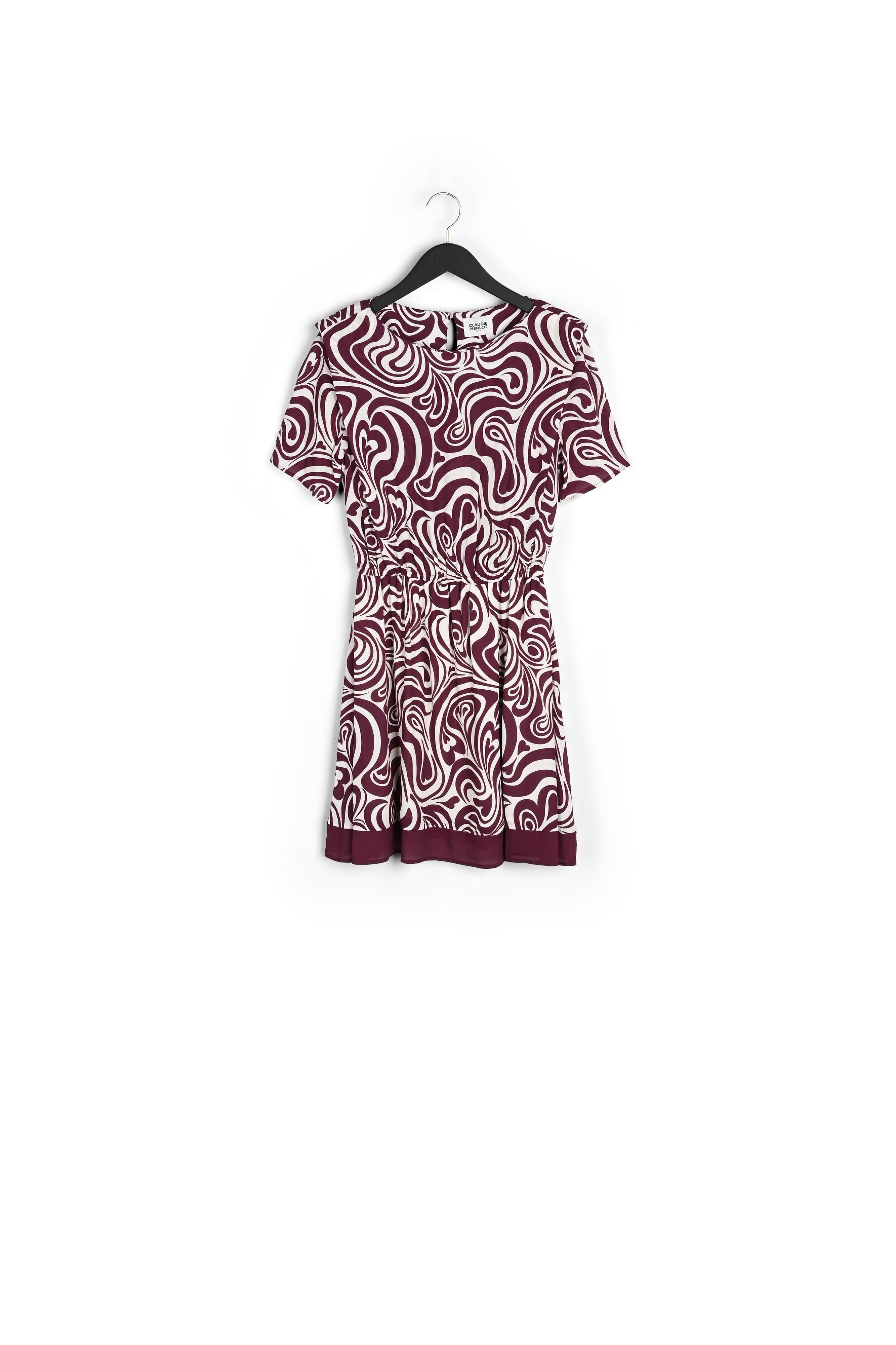 Robe courte imprimés cœur Faume - seconde main