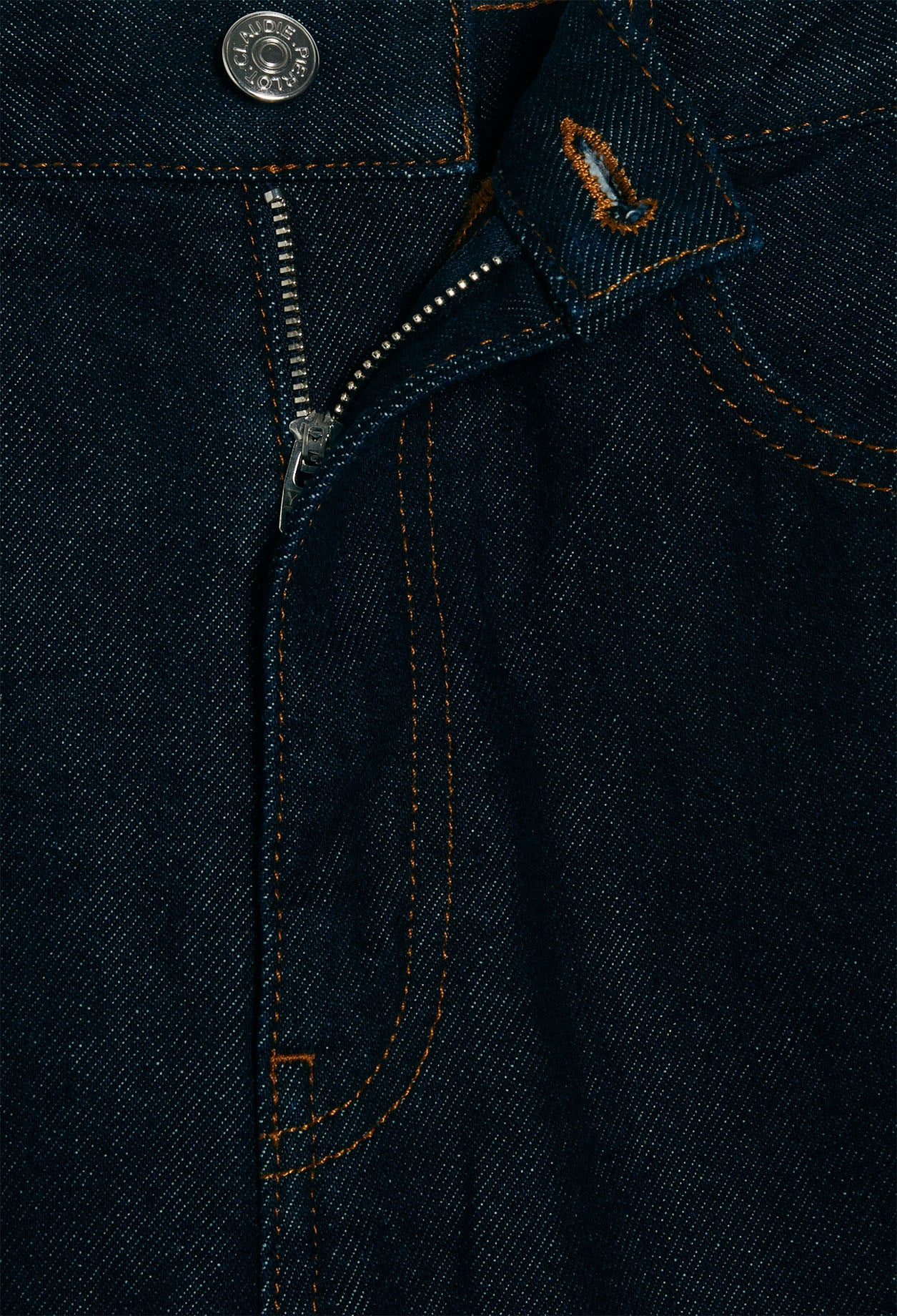 Jean denim brut coupe droite Faume - seconde main