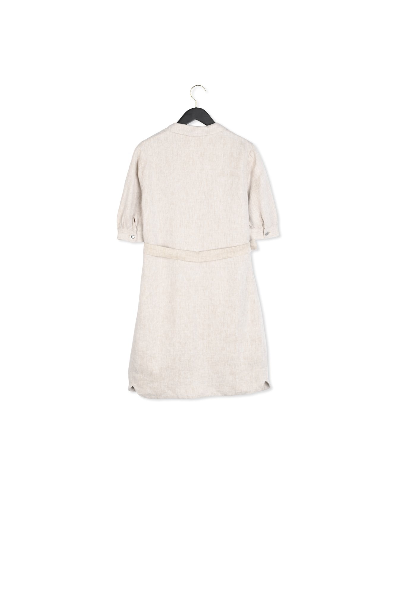 Robe chemise en lin ceinturée Faume - seconde main