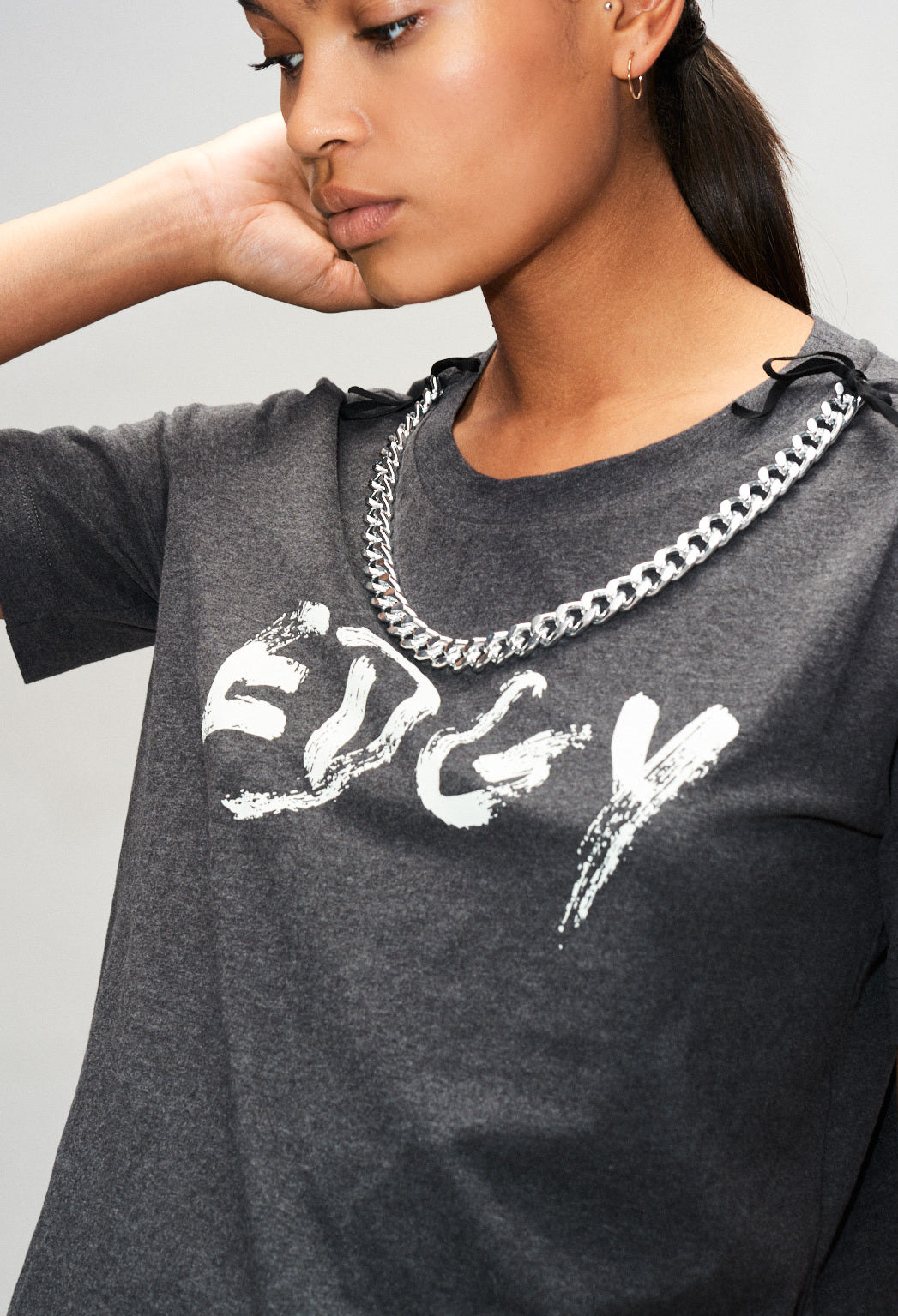 T-shirt message Faume - seconde main