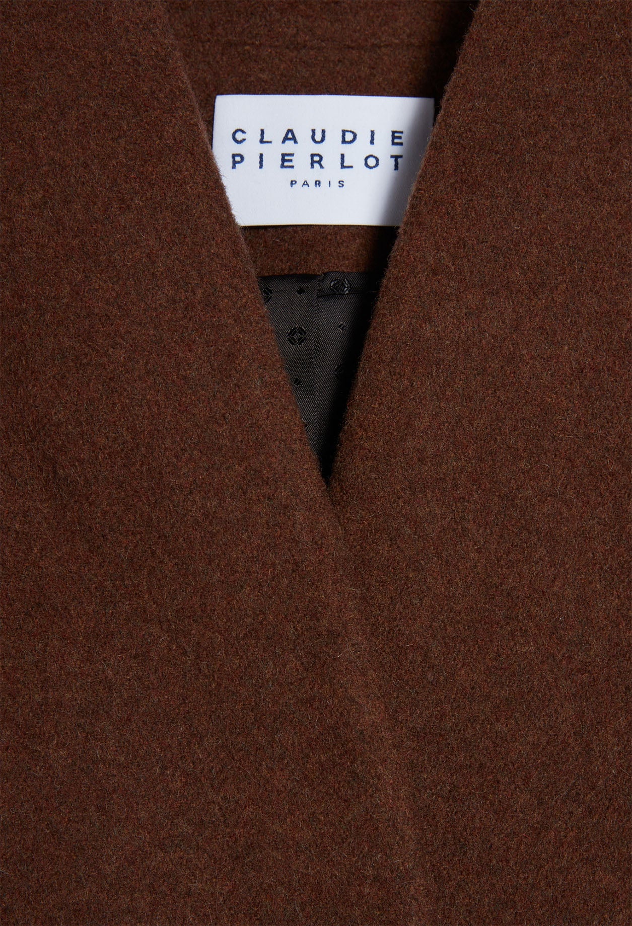 Veste en laine ceinturée Faume - seconde main