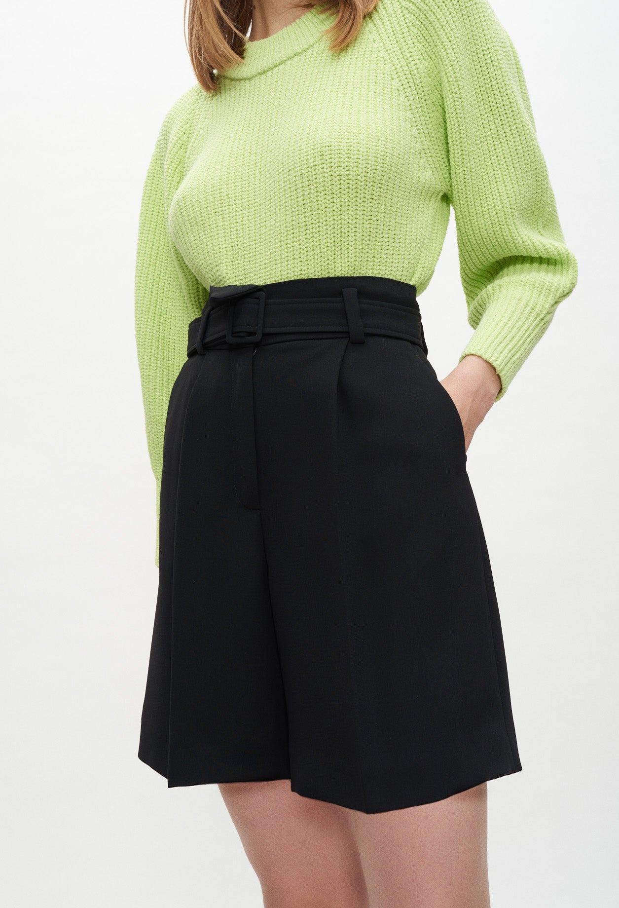 Short de tailleur ceinturé Faume - seconde main